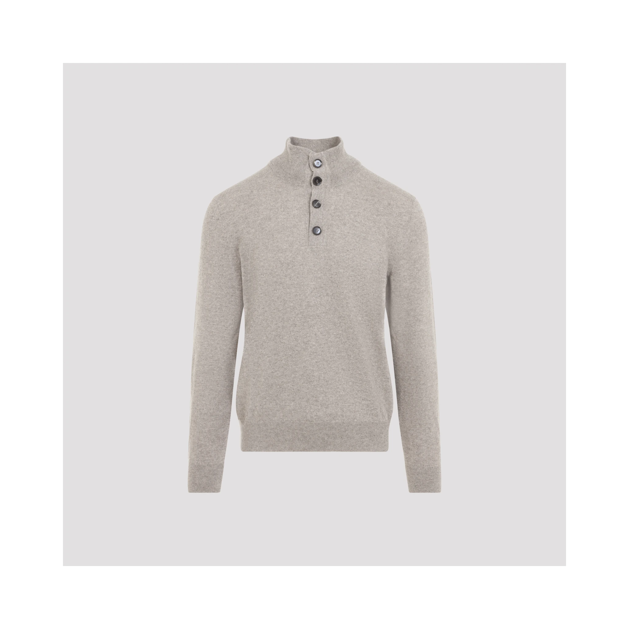 Brioni Half-Button Up Sweater