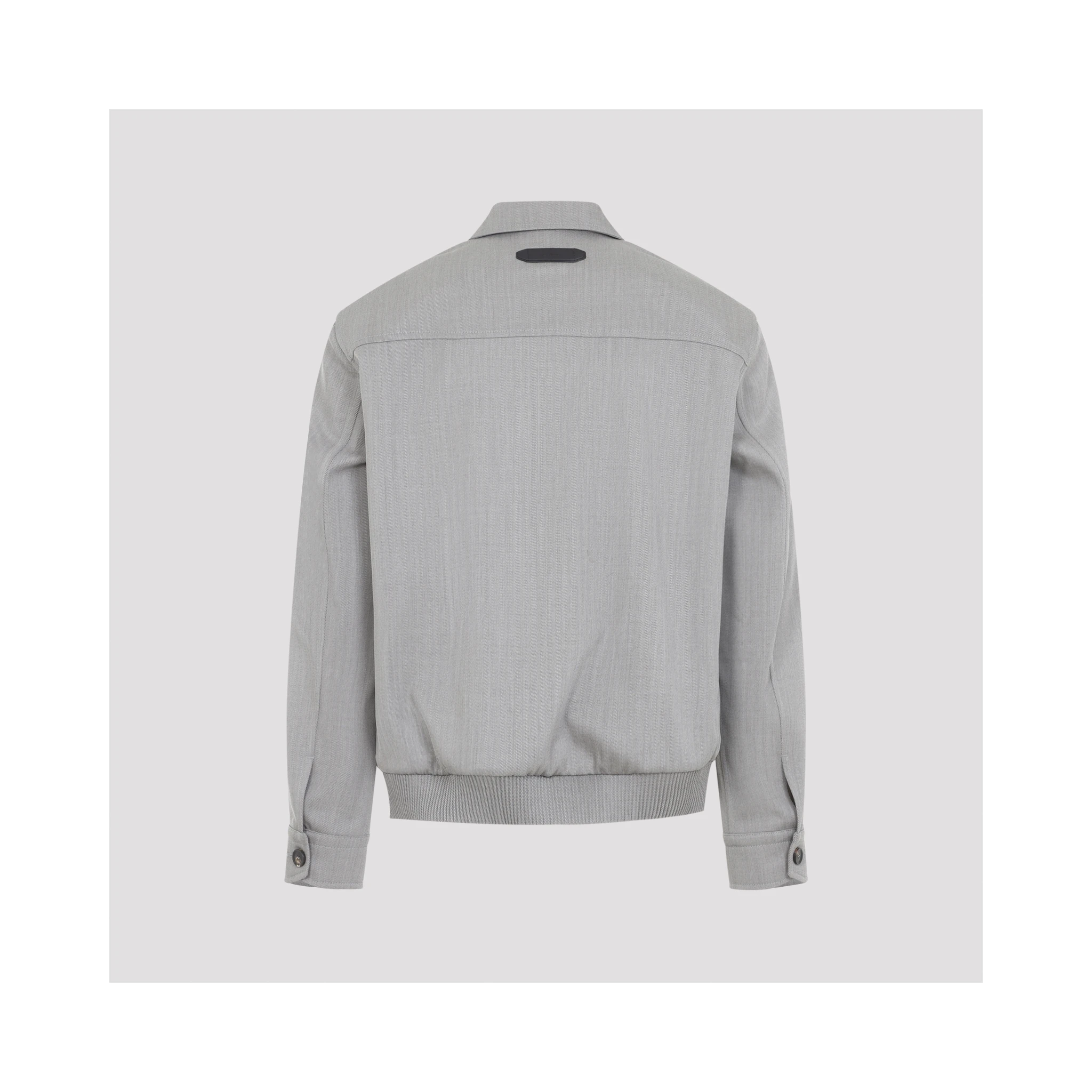 Brioni Zip-Up Blouson Jacket