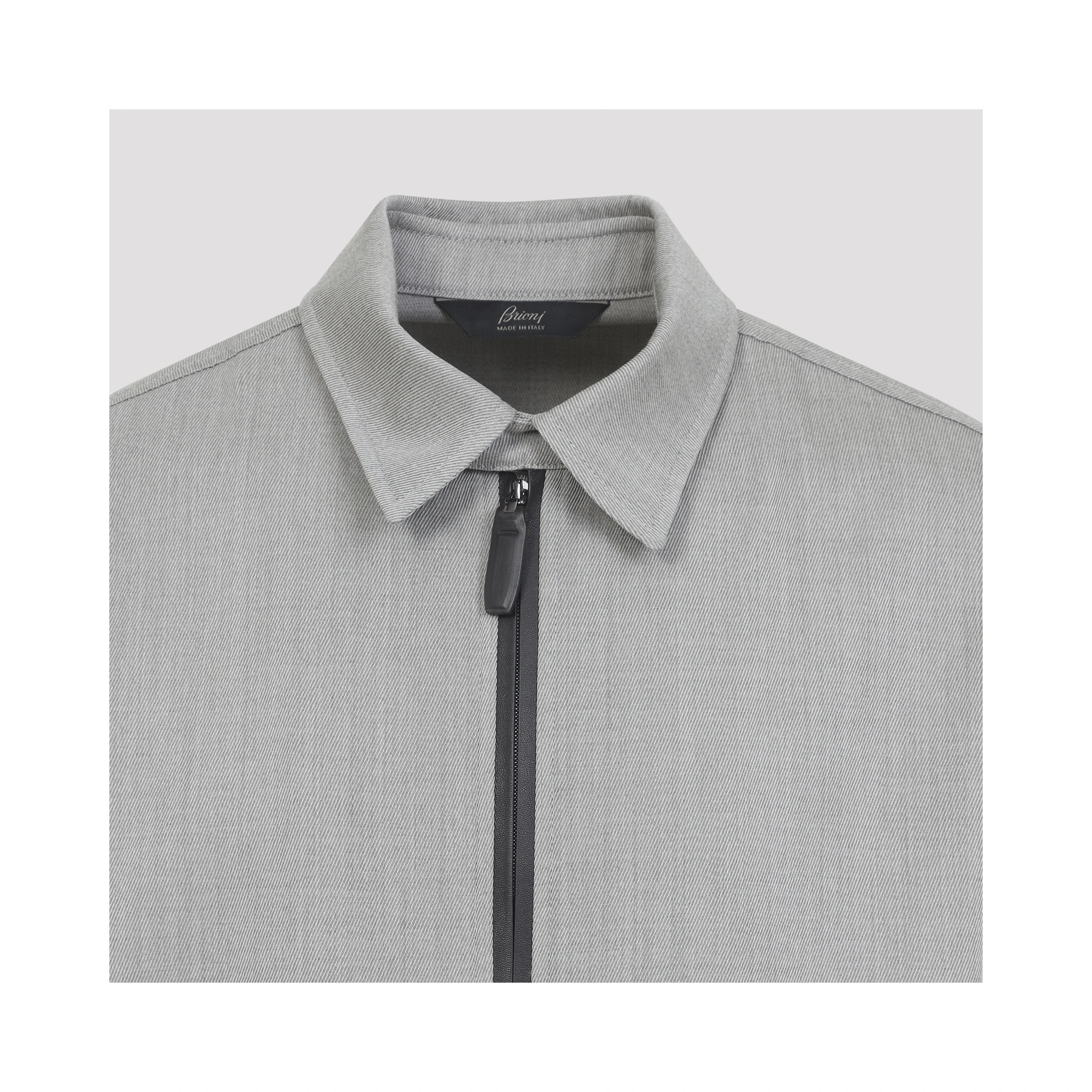 Brioni Zip-Up Blouson Jacket