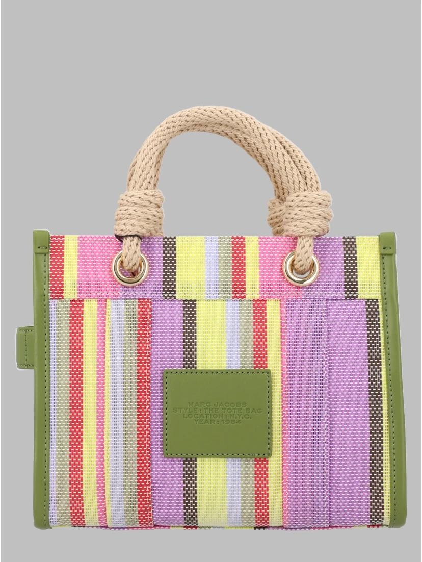 BORSA TOTE SMALL A RIGHE