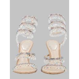 SANDALO "CHANDELIER" CON TACCO