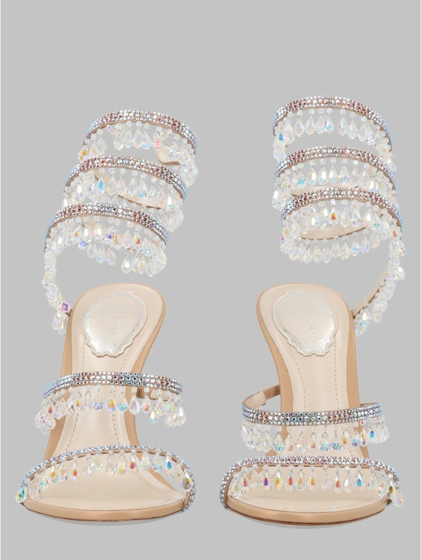 SANDALO "CHANDELIER" CON TACCO