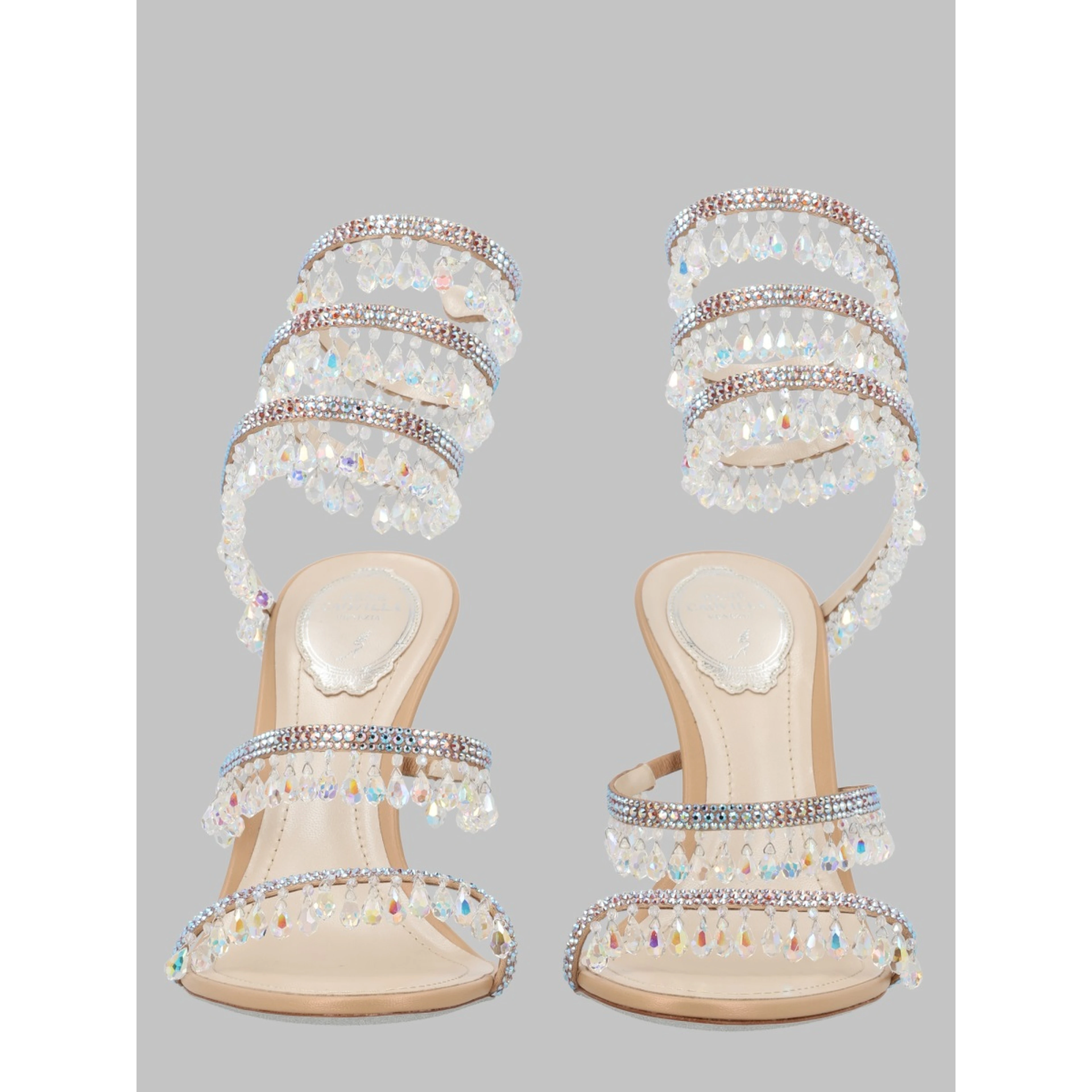 SANDALO "CHANDELIER" CON TACCO