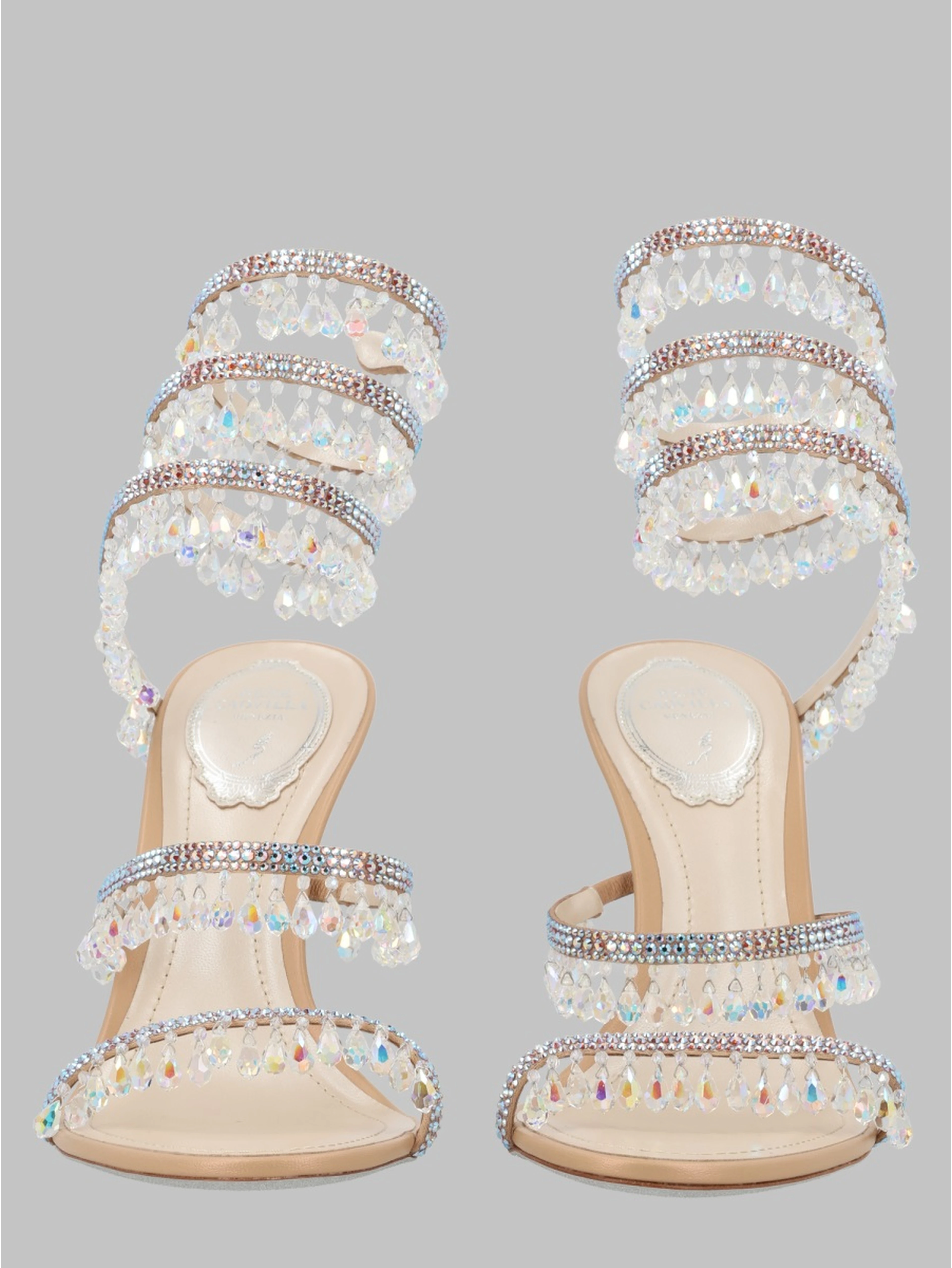SANDALO "CHANDELIER" CON TACCO