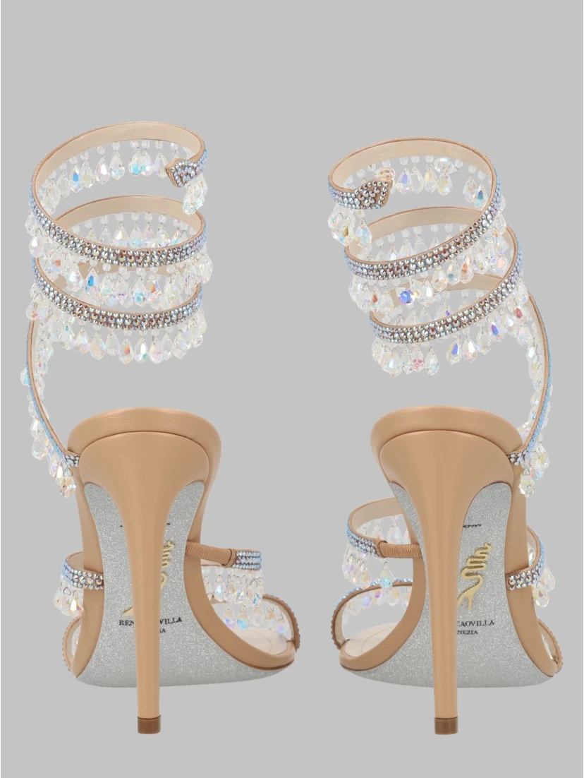 SANDALO "CHANDELIER" CON TACCO