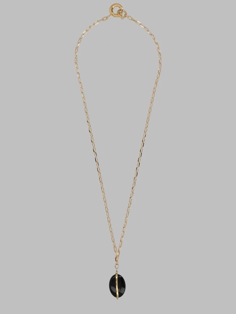 COLLANA CON PENDENTE IN PIETRA