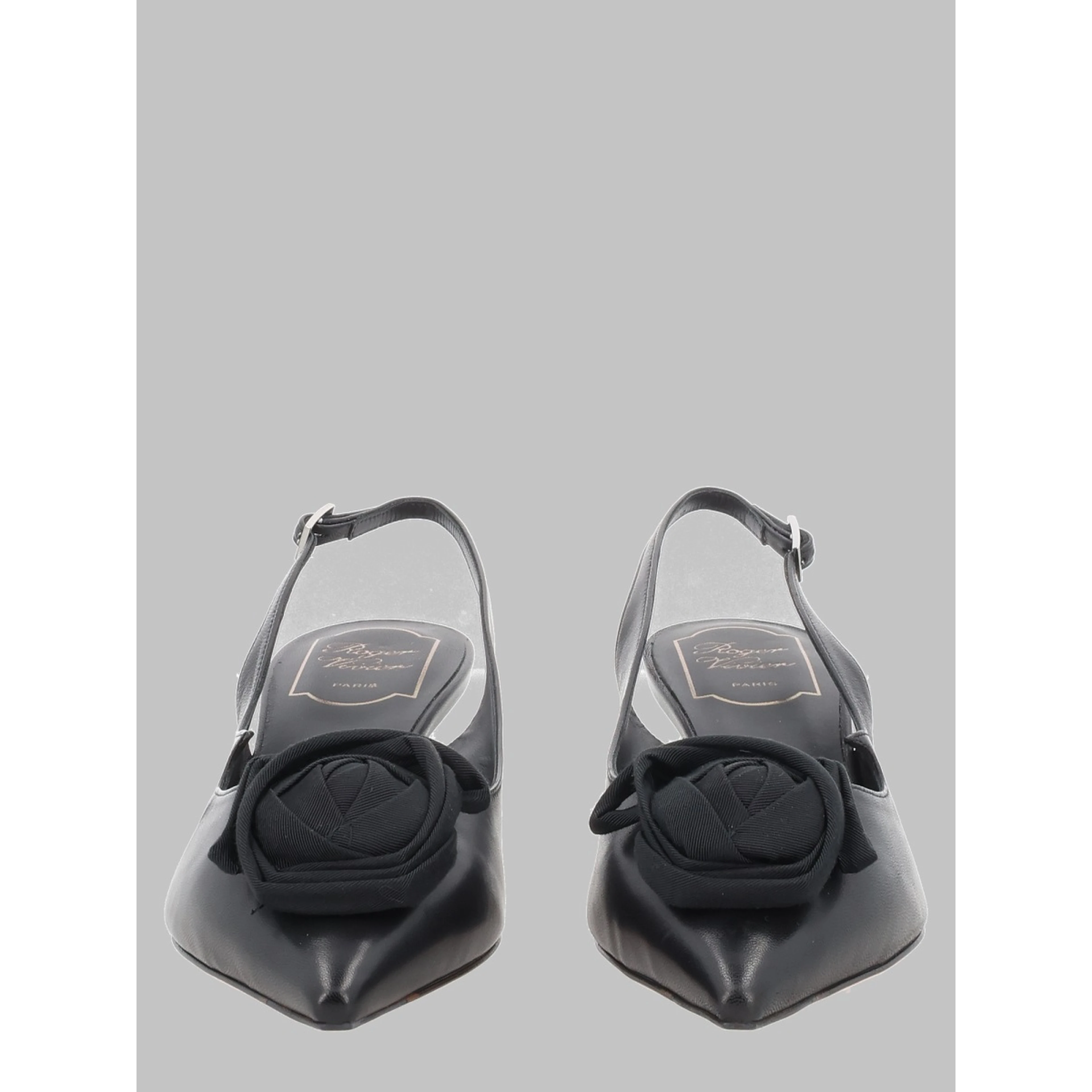 DÉCOLLETÉ SLINGBACK "ROSE VIVIER" IN PELLE