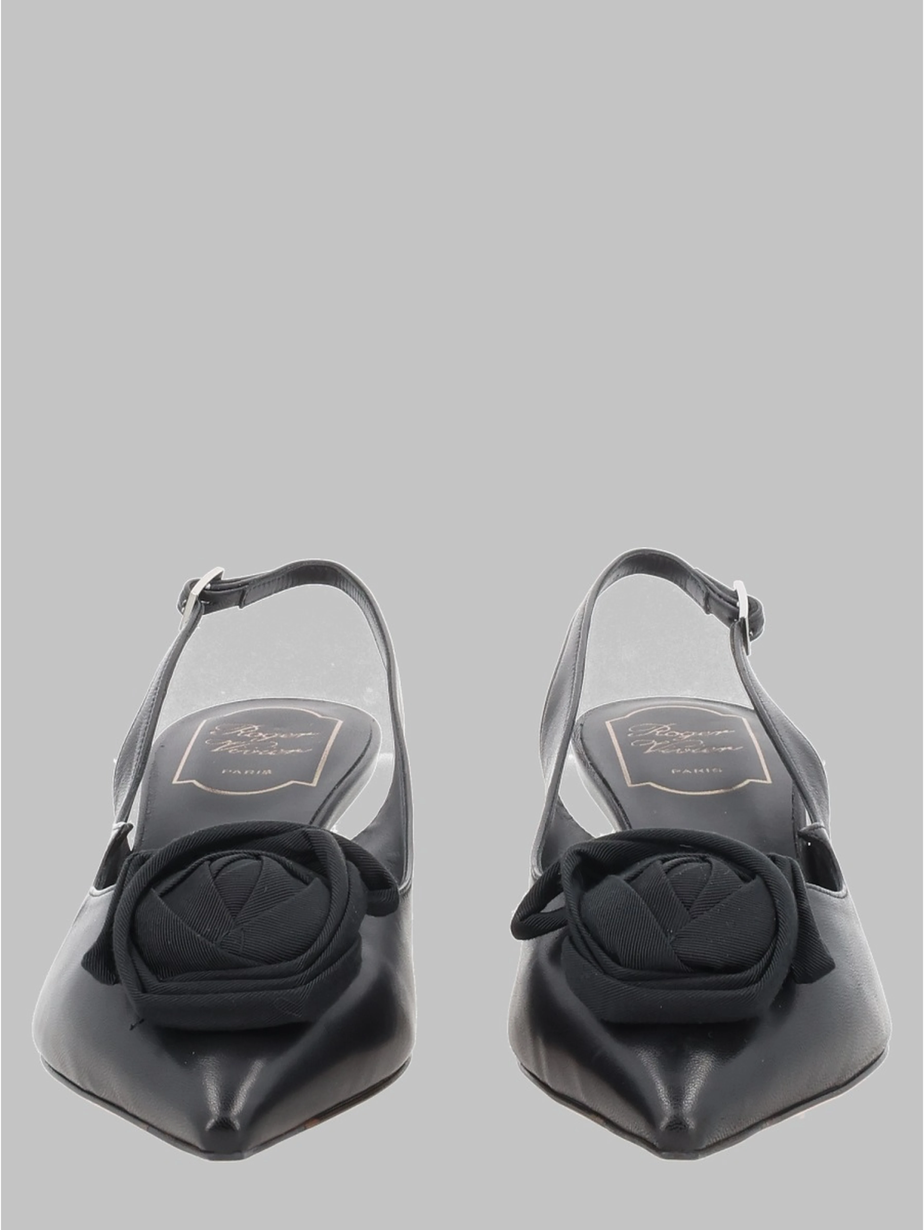 DÉCOLLETÉ SLINGBACK "ROSE VIVIER" IN PELLE