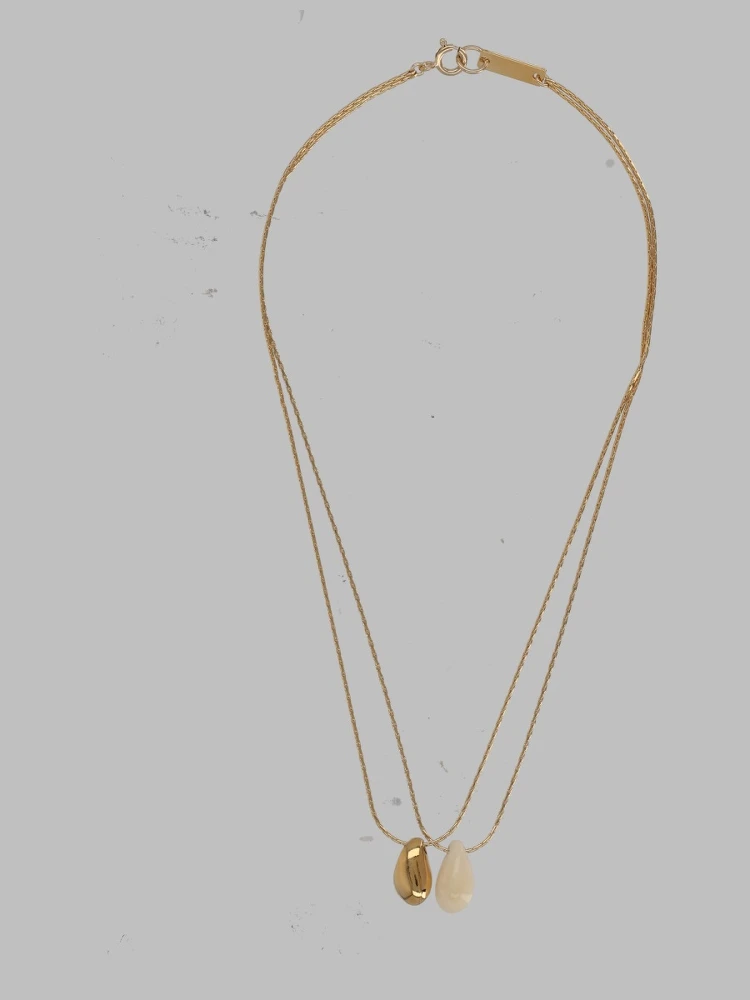 COLLANA "IMALA" CON DOPPIO PENDENTE alternative