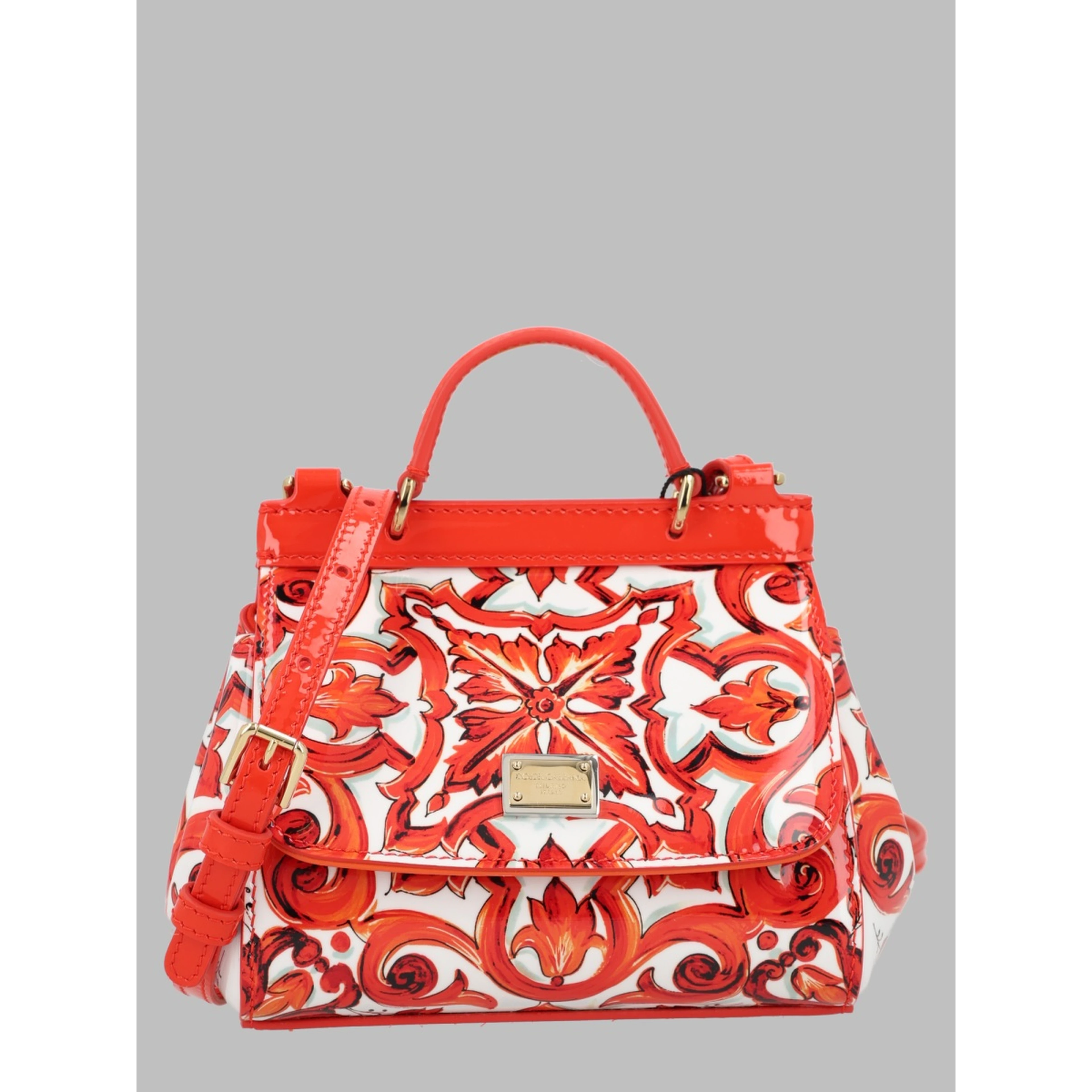 borsa a tracolla vernice
