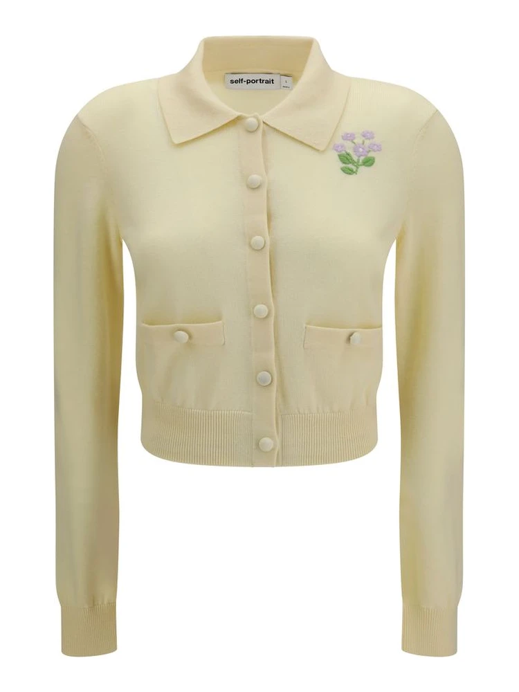 Bicolor Wool Oves Aries Cardigan