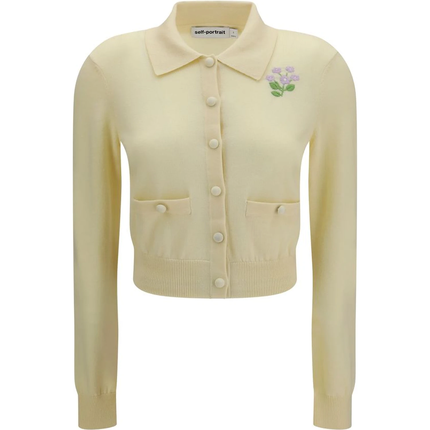 Bicolor Wool Oves Aries Cardigan