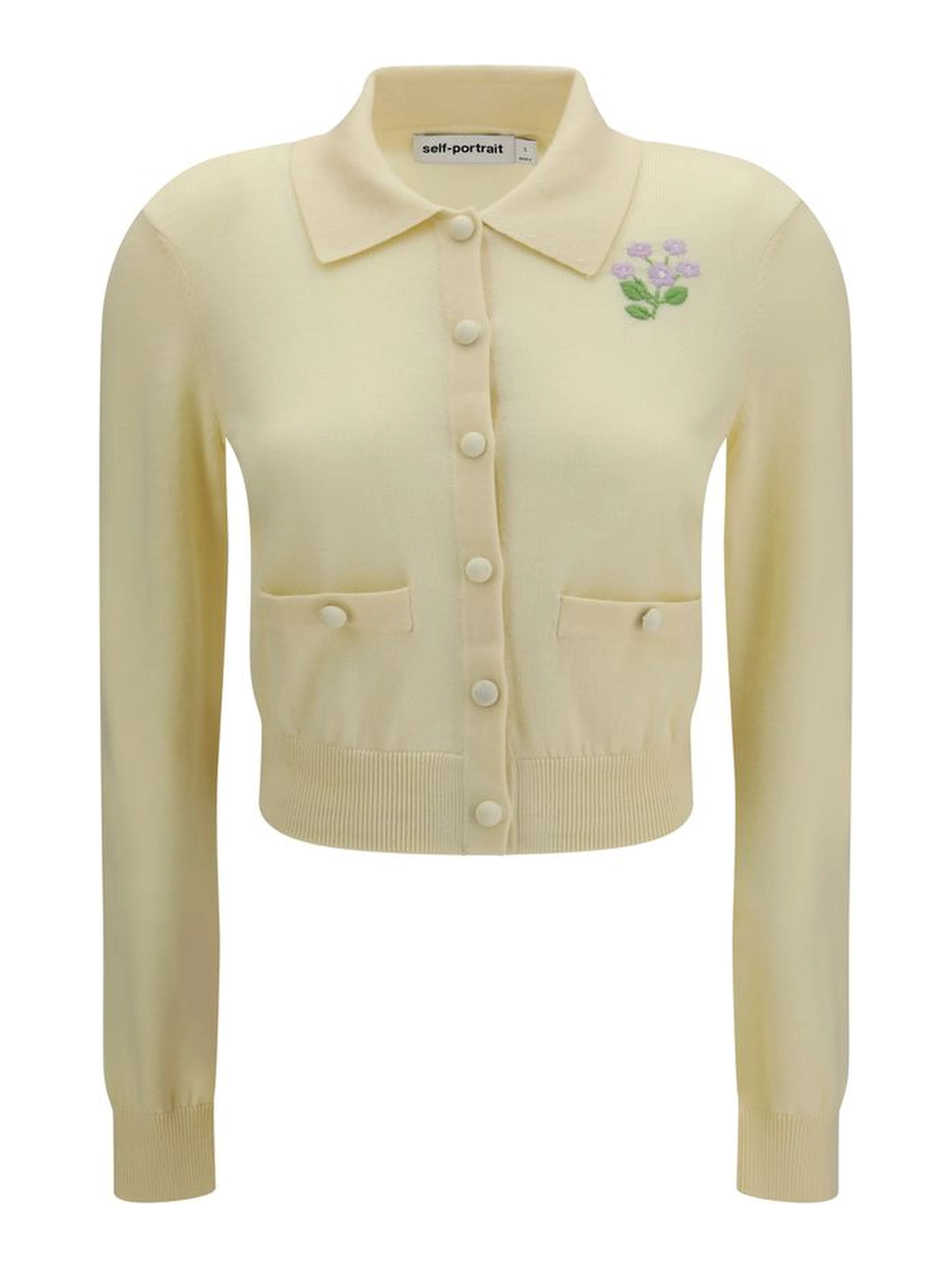 Bicolor Wool Oves Aries Cardigan