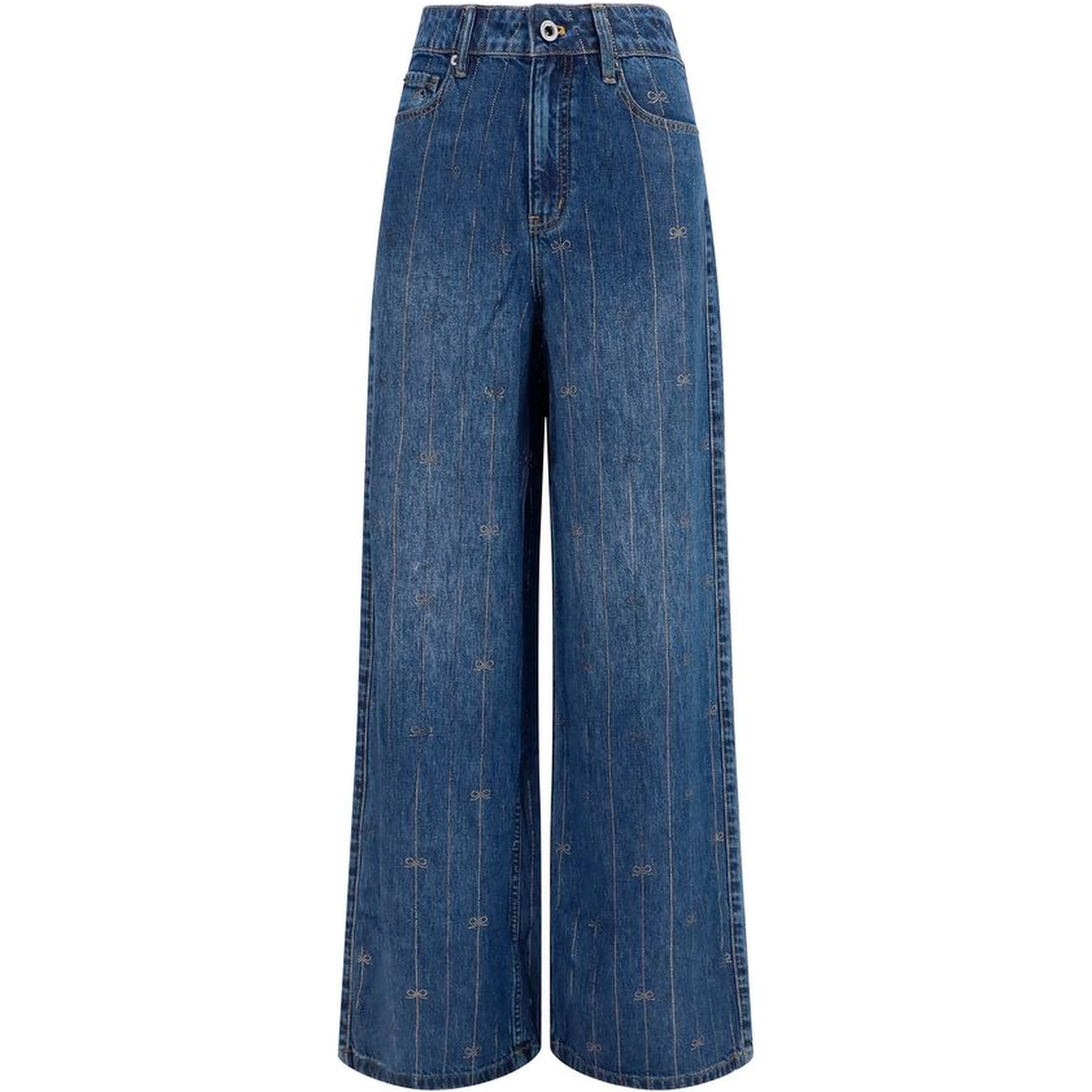 Blue Lyocell Jeans Denim