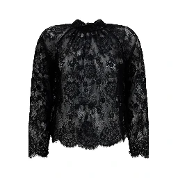 Black Polyamide Blouse