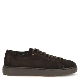 Brown Calf Leather Bos Taurus Sneakers