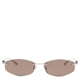 Silver Metal Sunglasses