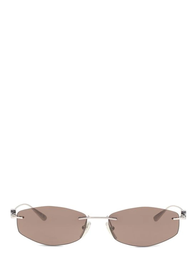 Silver Metal Sunglasses