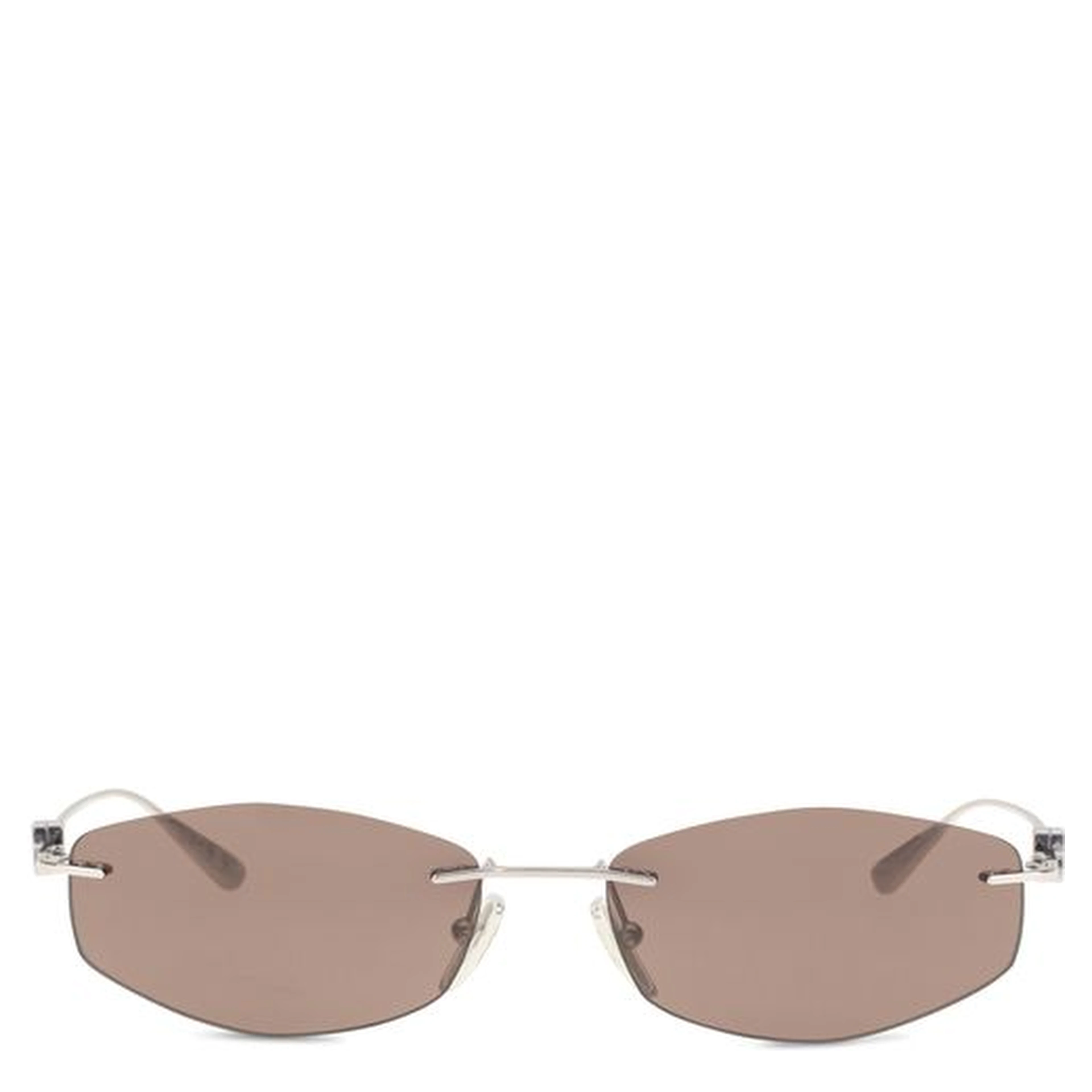 Silver Metal Sunglasses
