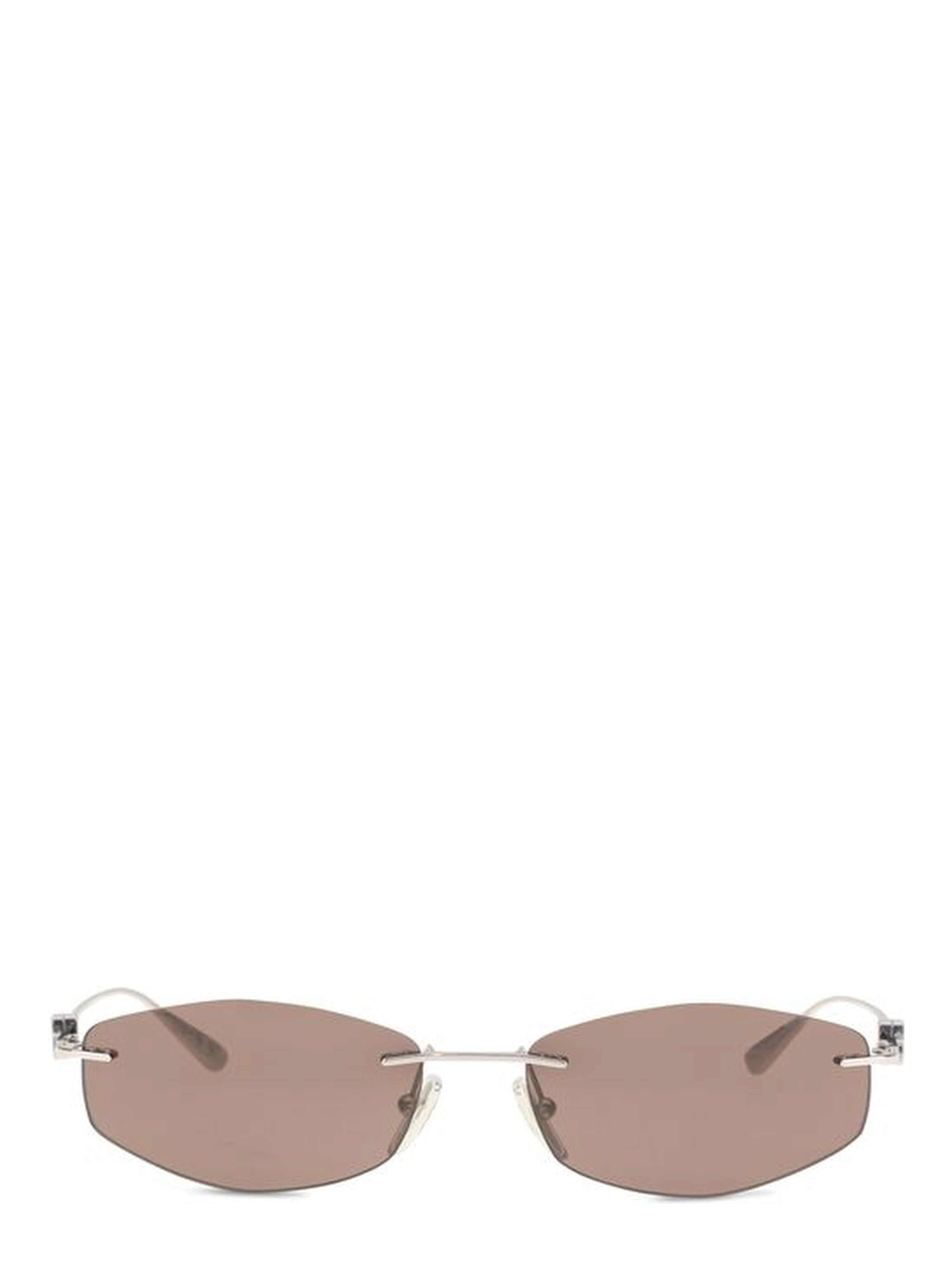 Silver Metal Sunglasses