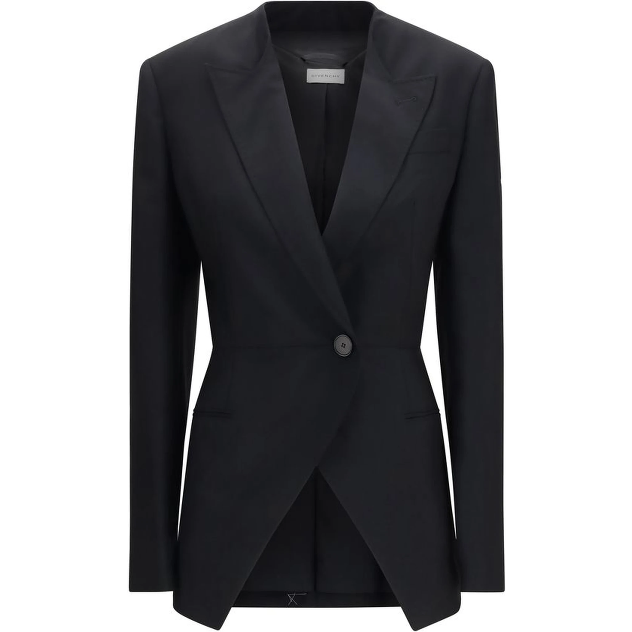 Black Wool Oves Aries Blazer