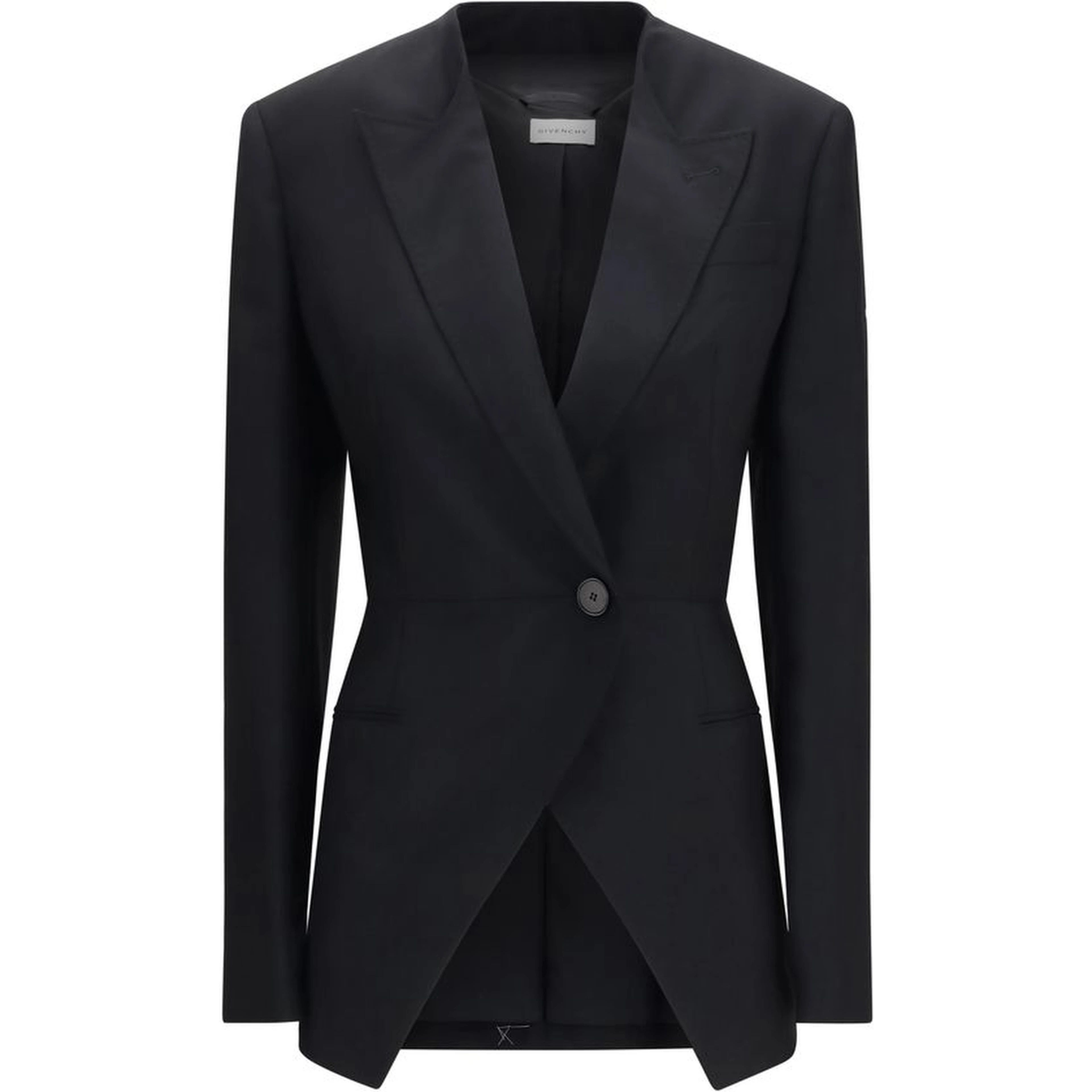 Black Wool Oves Aries Blazer