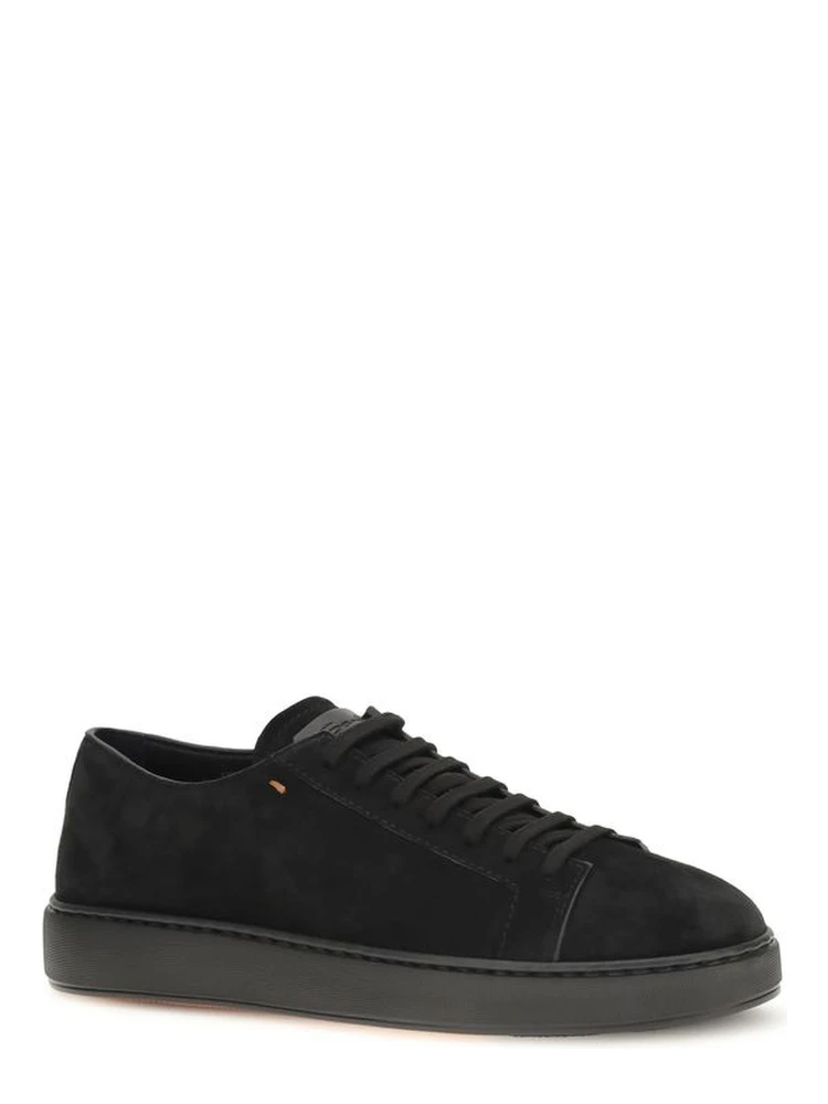 Black Calf Leather Bos Taurus Low Top Sneakers alternative