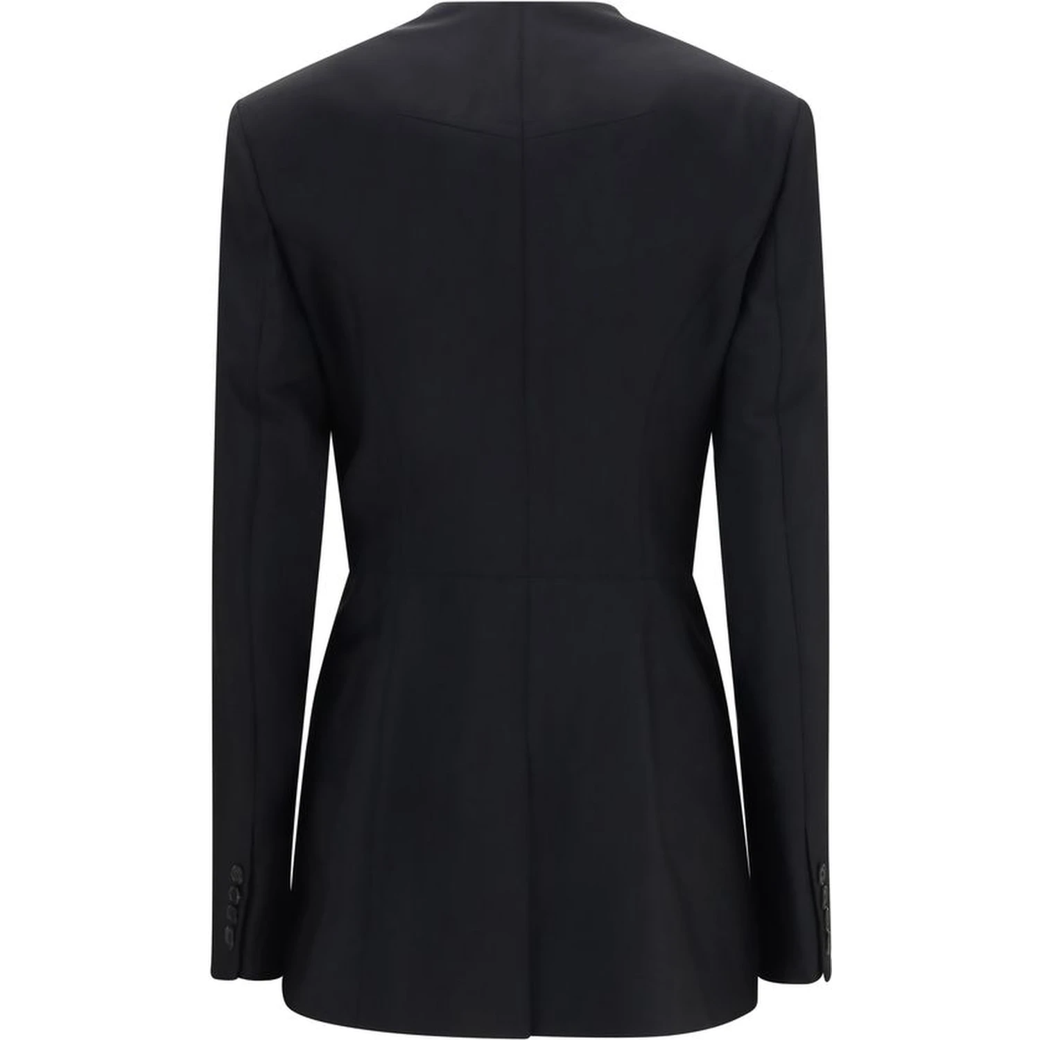 Black Wool Oves Aries Blazer