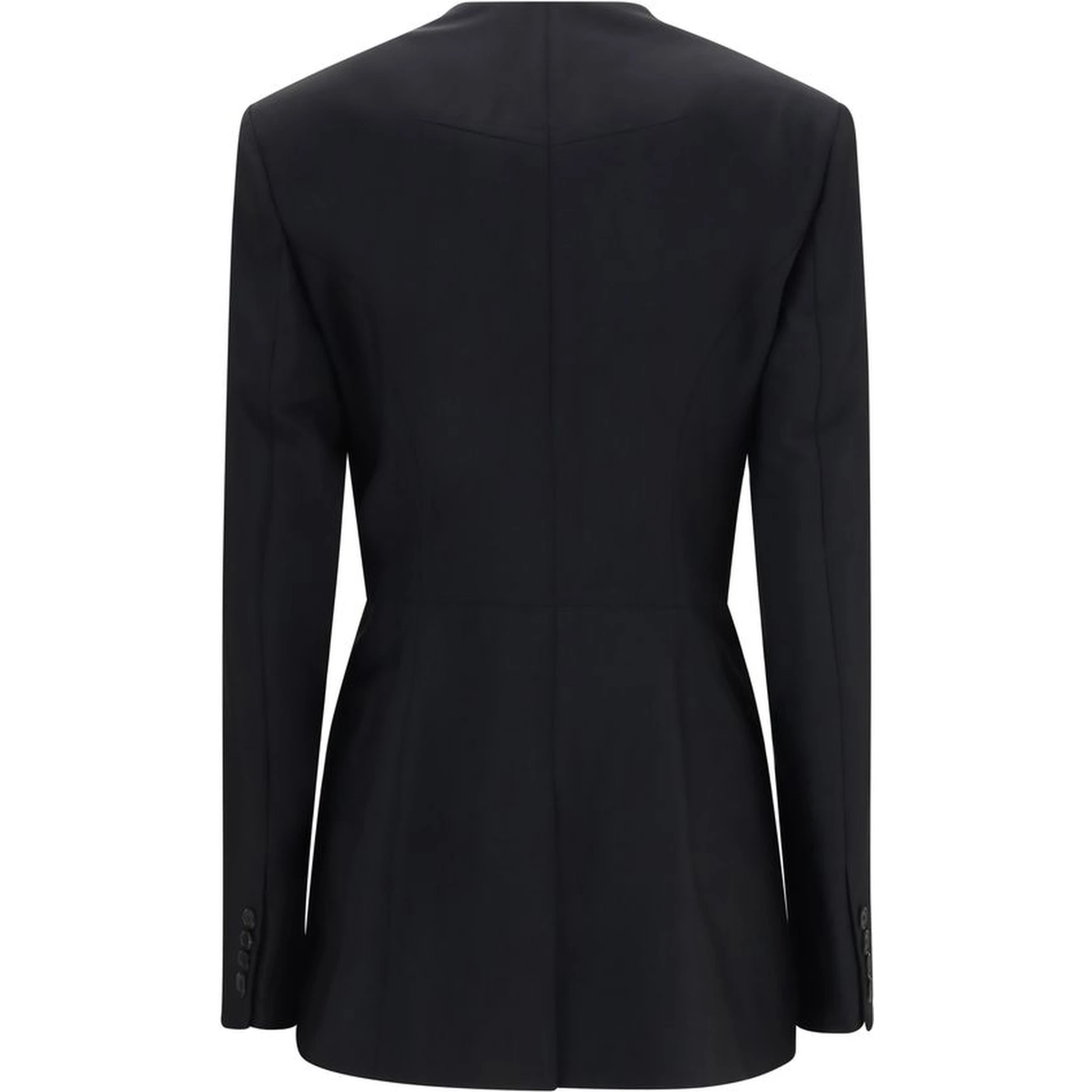 Black Wool Oves Aries Blazer