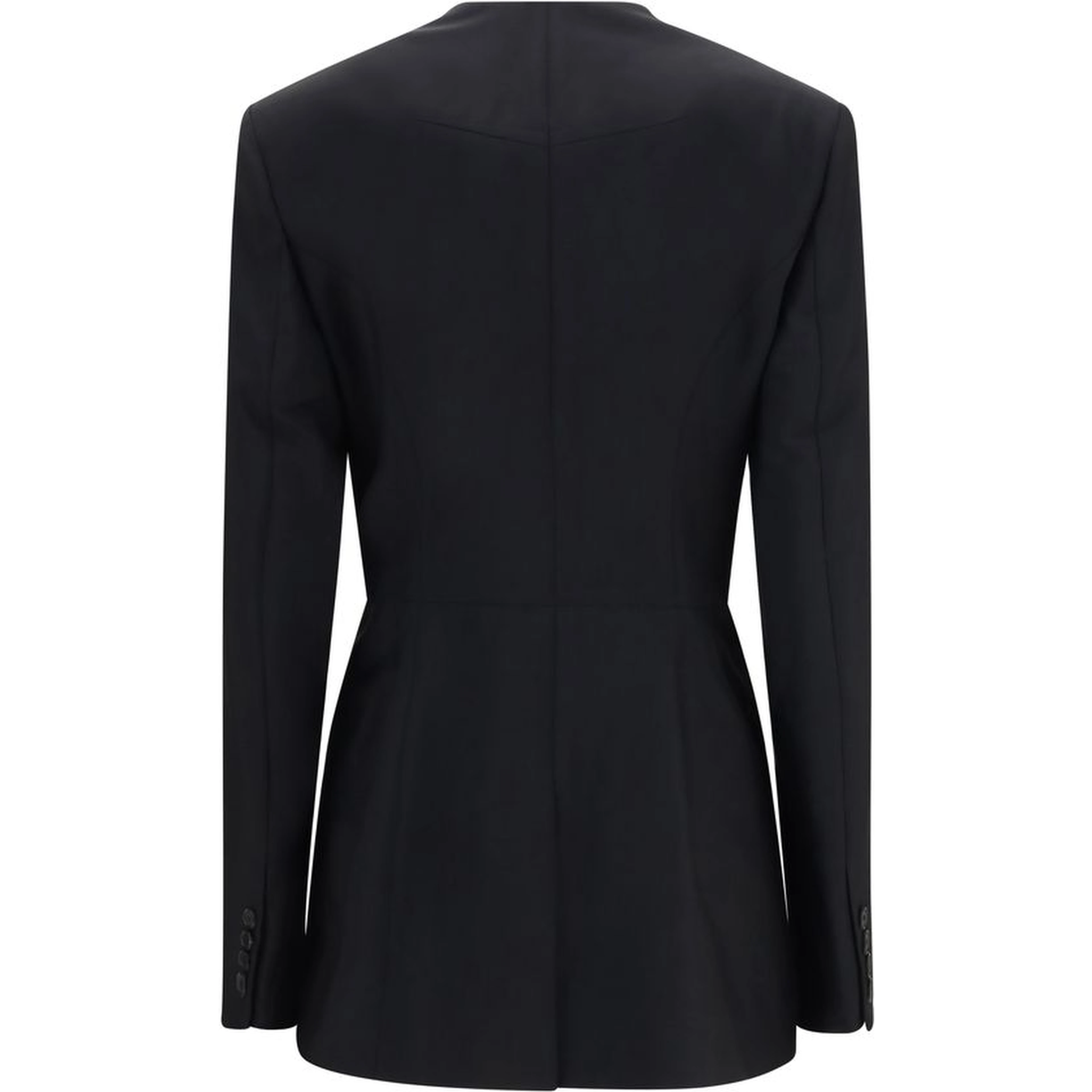 Black Wool Oves Aries Blazer