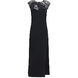 Black Silk Cocktail Dress