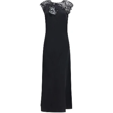 Black Silk Cocktail Dress