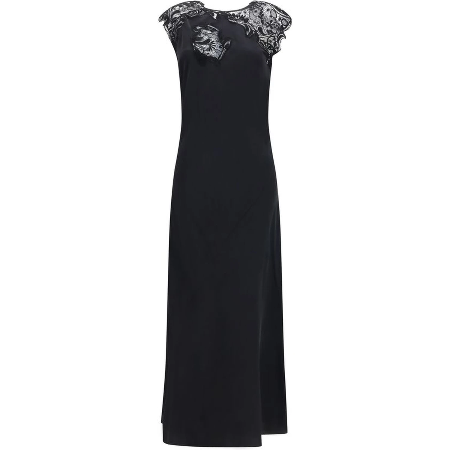 Black Silk Cocktail Dress