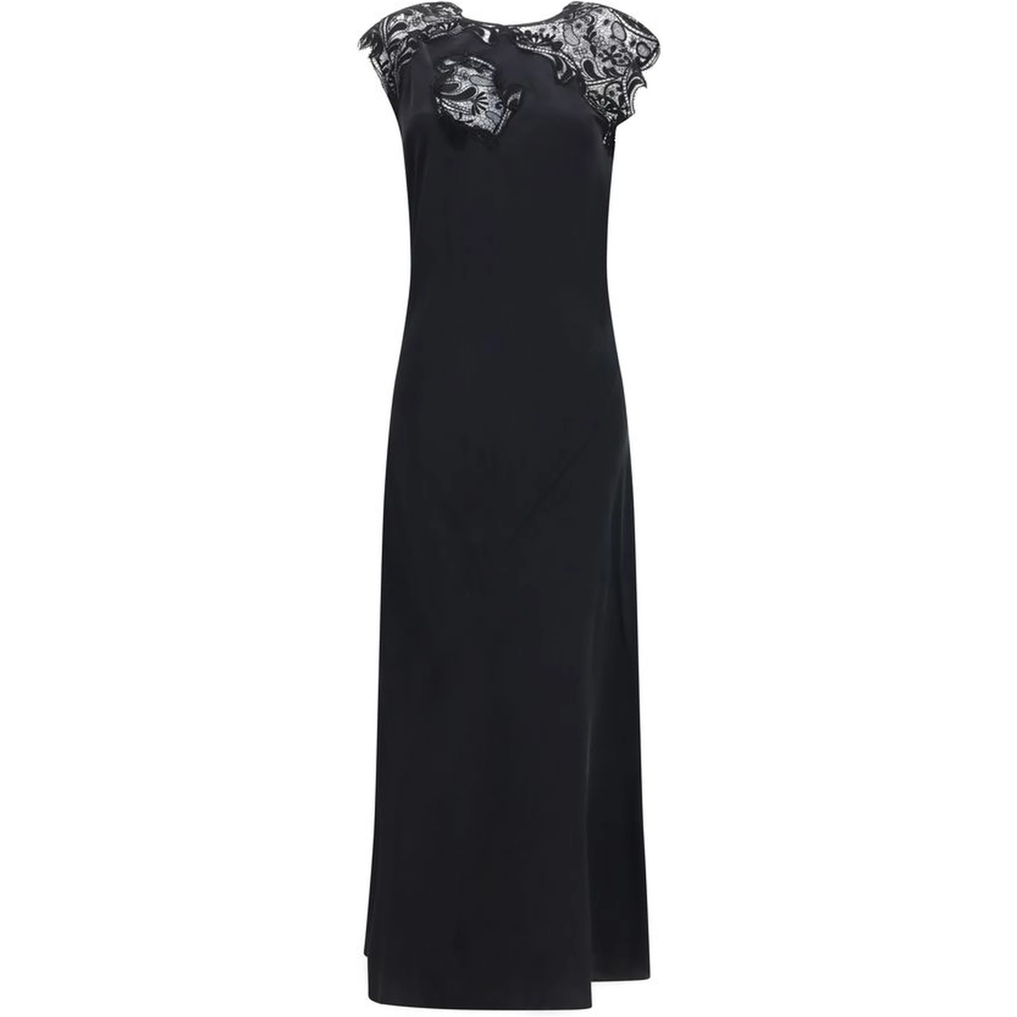 Black Silk Cocktail Dress