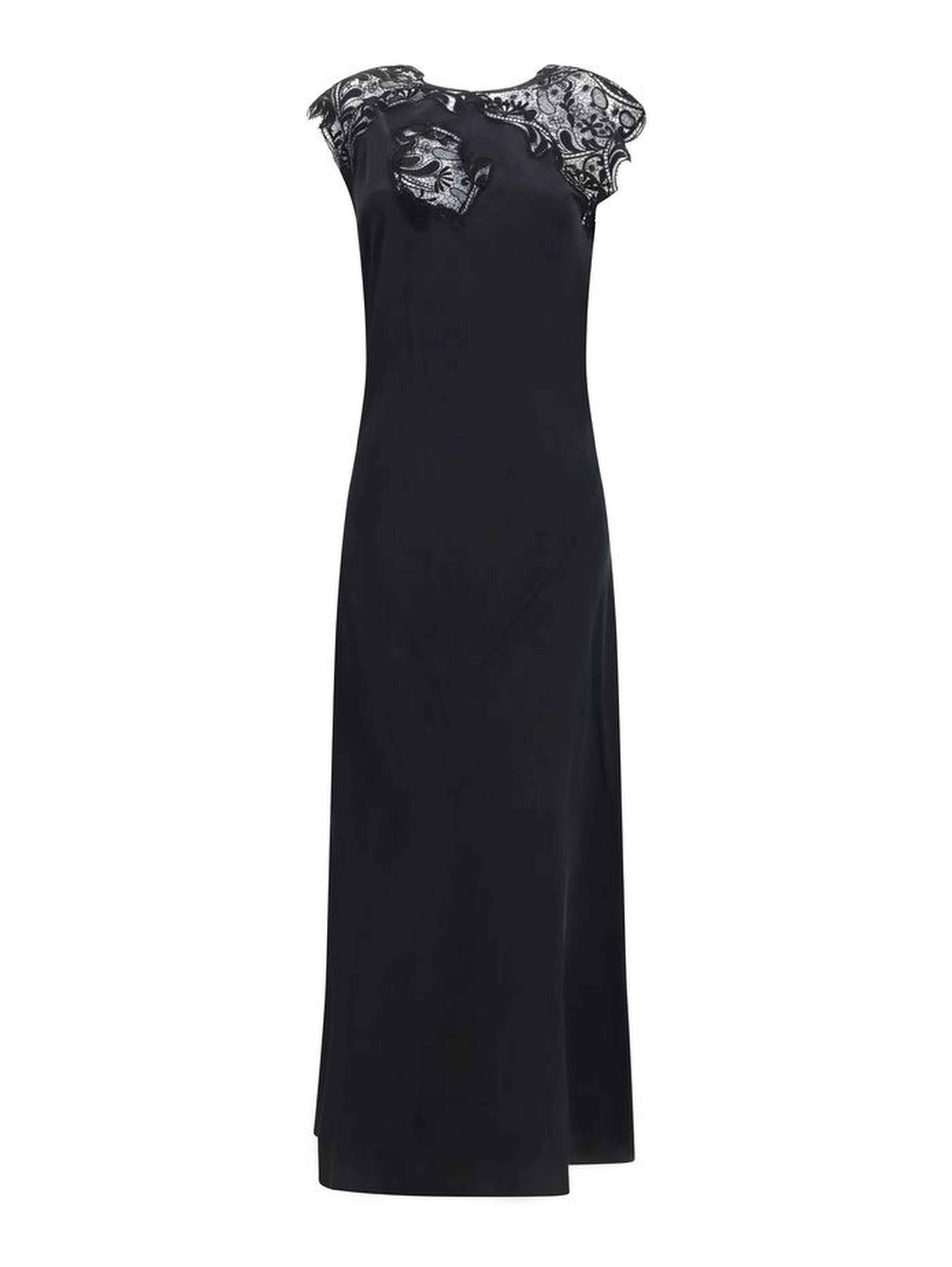Black Silk Cocktail Dress