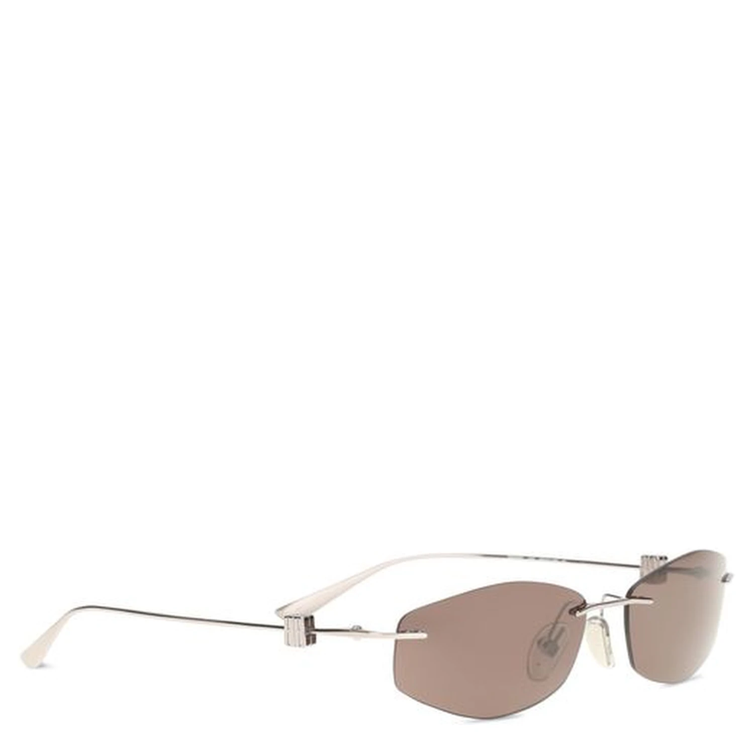 Silver Metal Sunglasses