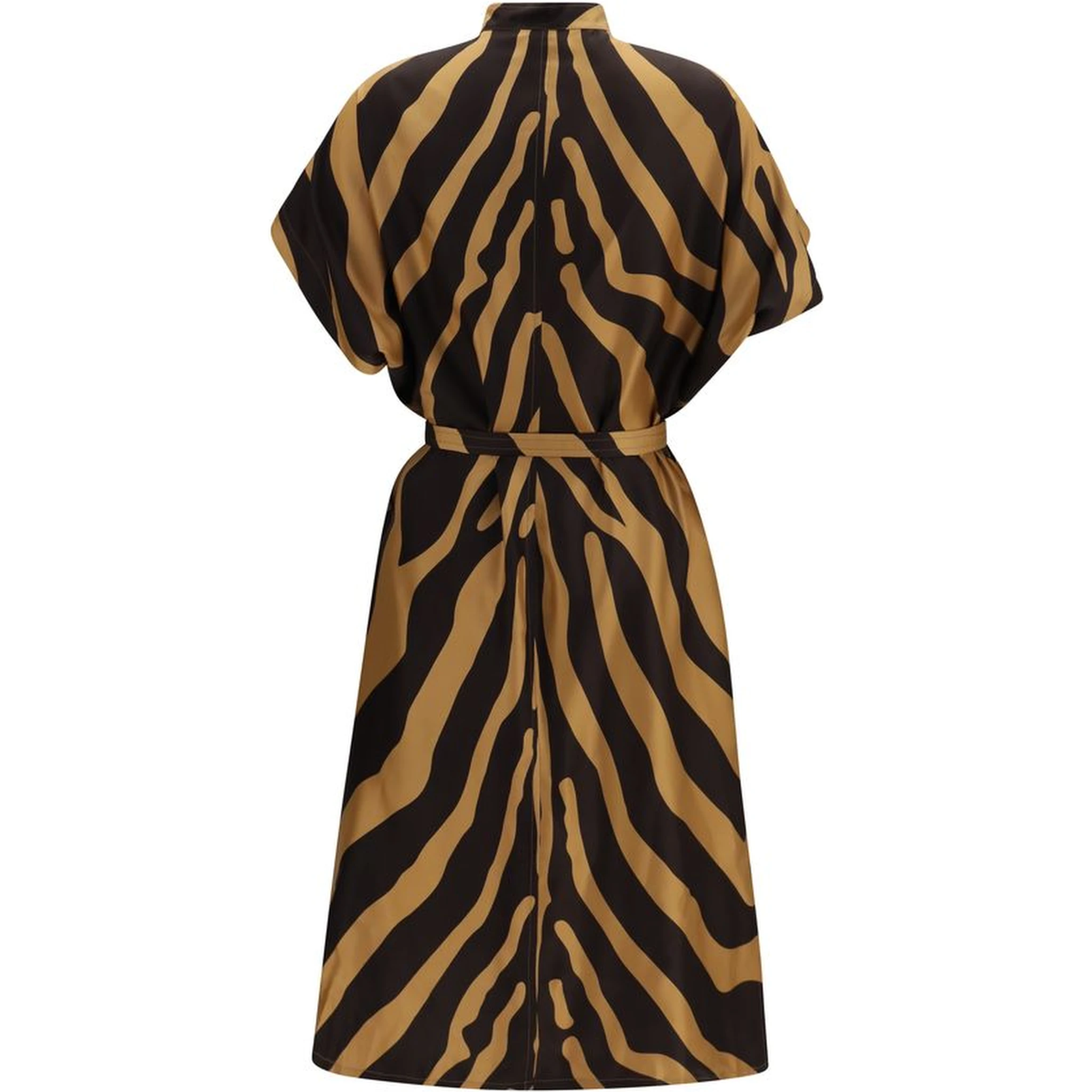 Multicolor Viscose Casual Dress