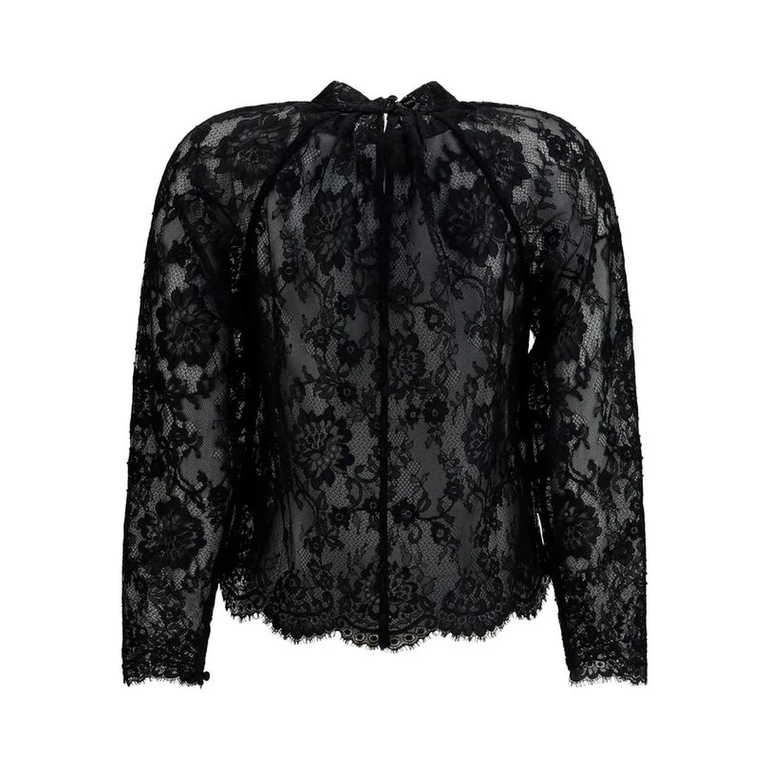 Black Polyamide Blouse