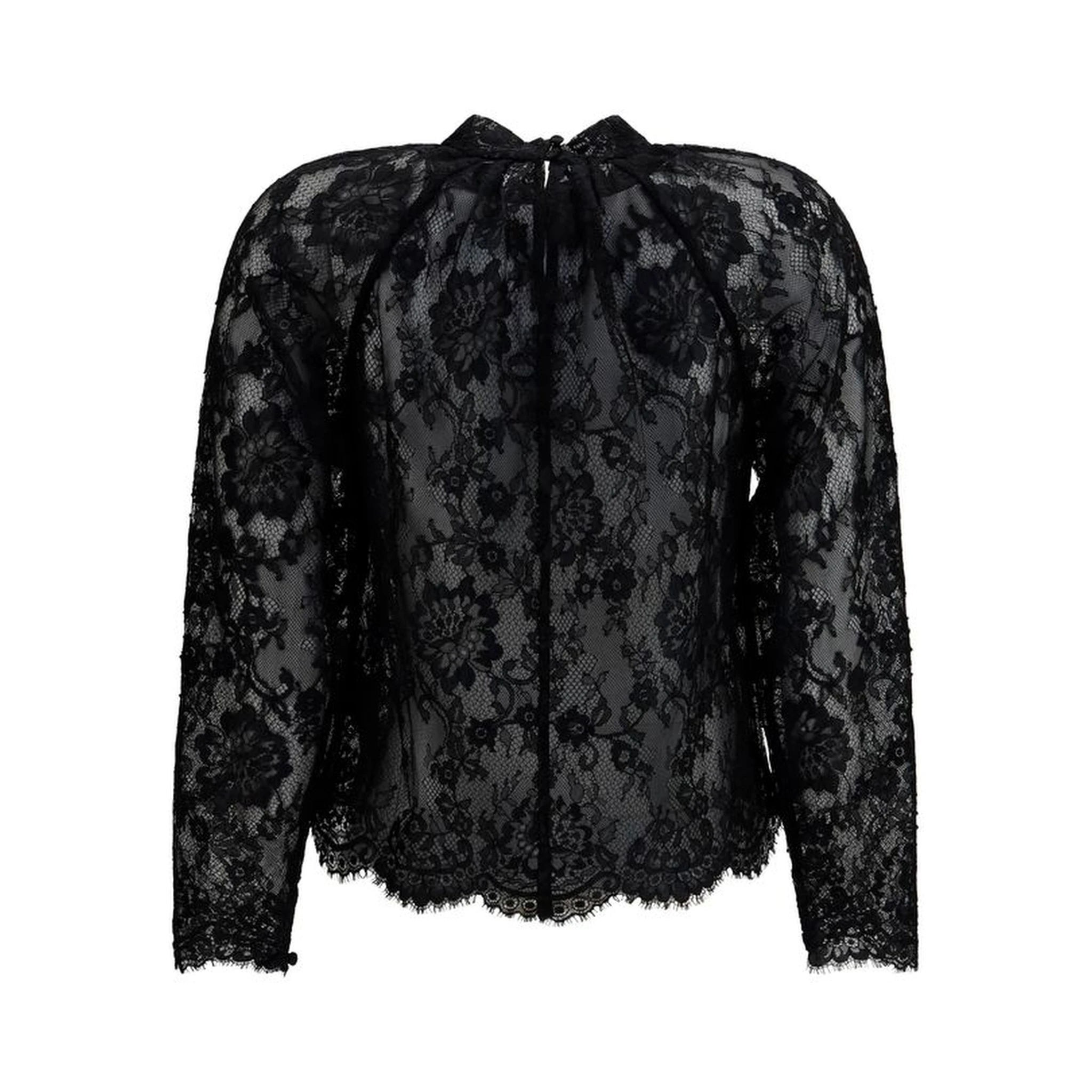 Black Polyamide Blouse