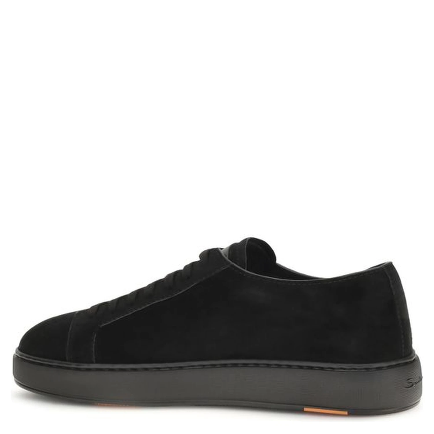 Black Calf Leather Bos Taurus Low Top Sneakers
