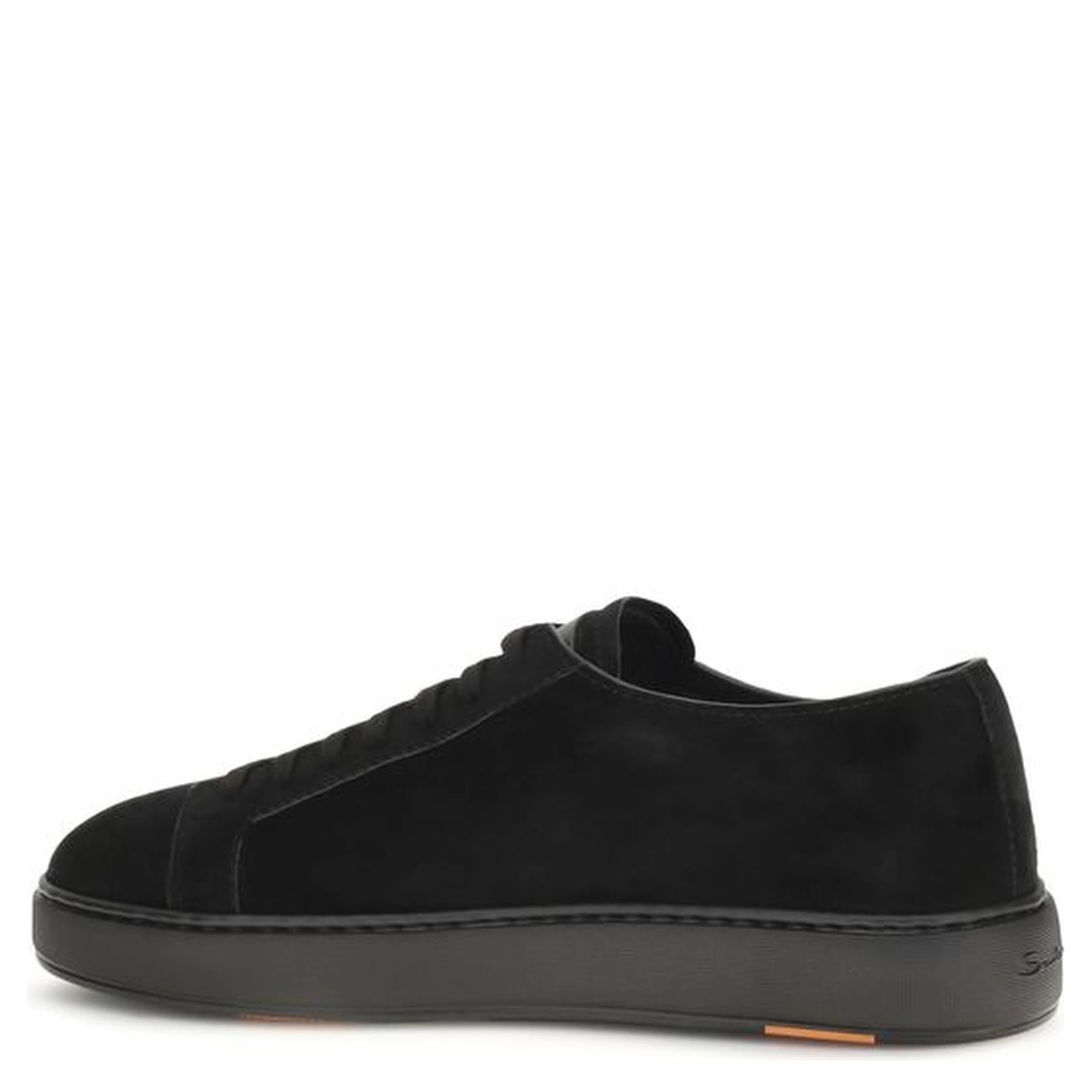 Black Calf Leather Bos Taurus Low Top Sneakers