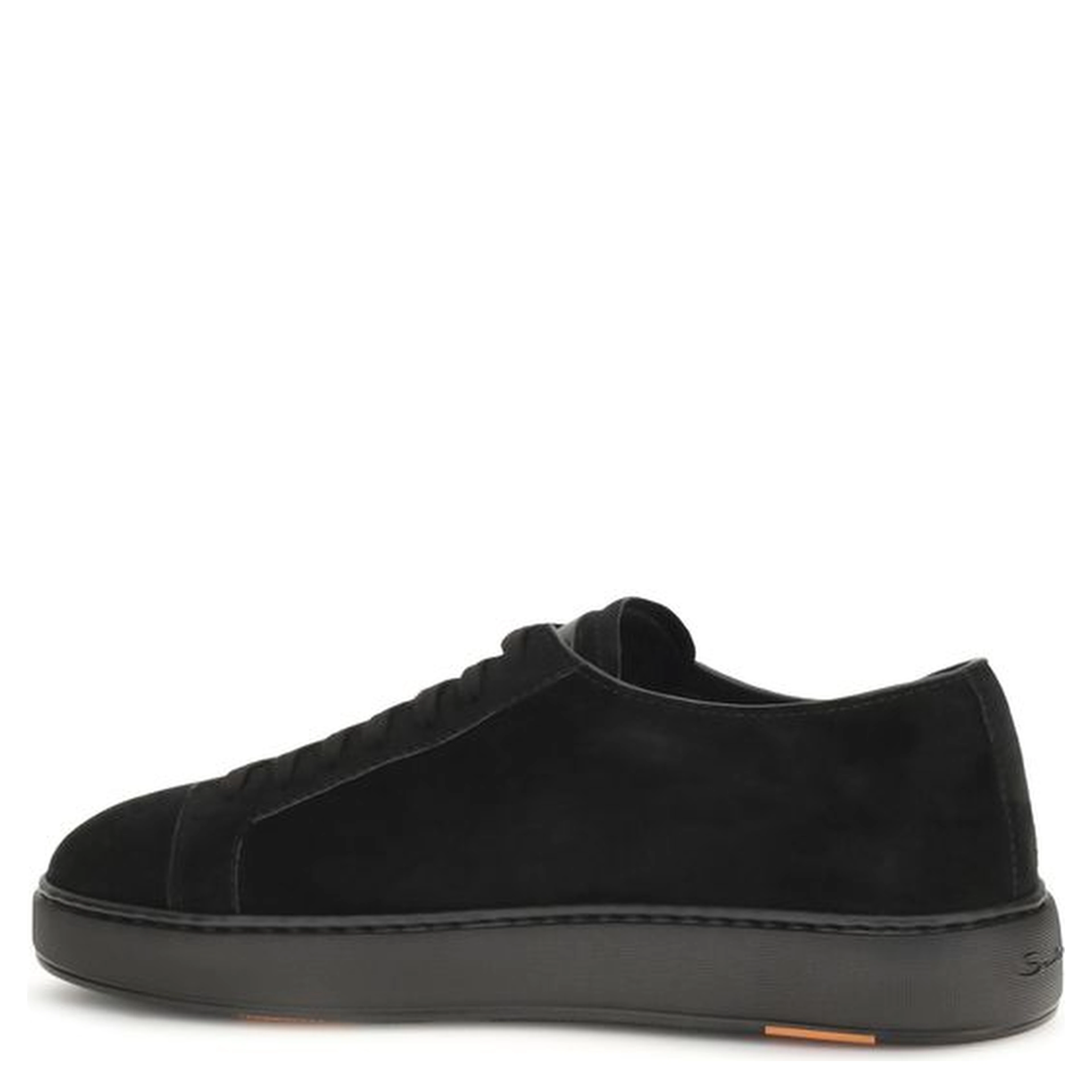 Black Calf Leather Bos Taurus Low Top Sneakers