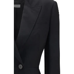 Black Wool Oves Aries Blazer