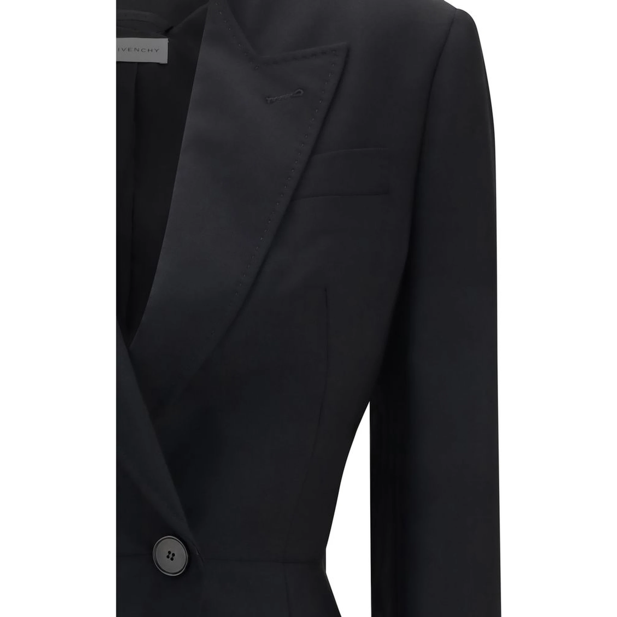 Black Wool Oves Aries Blazer