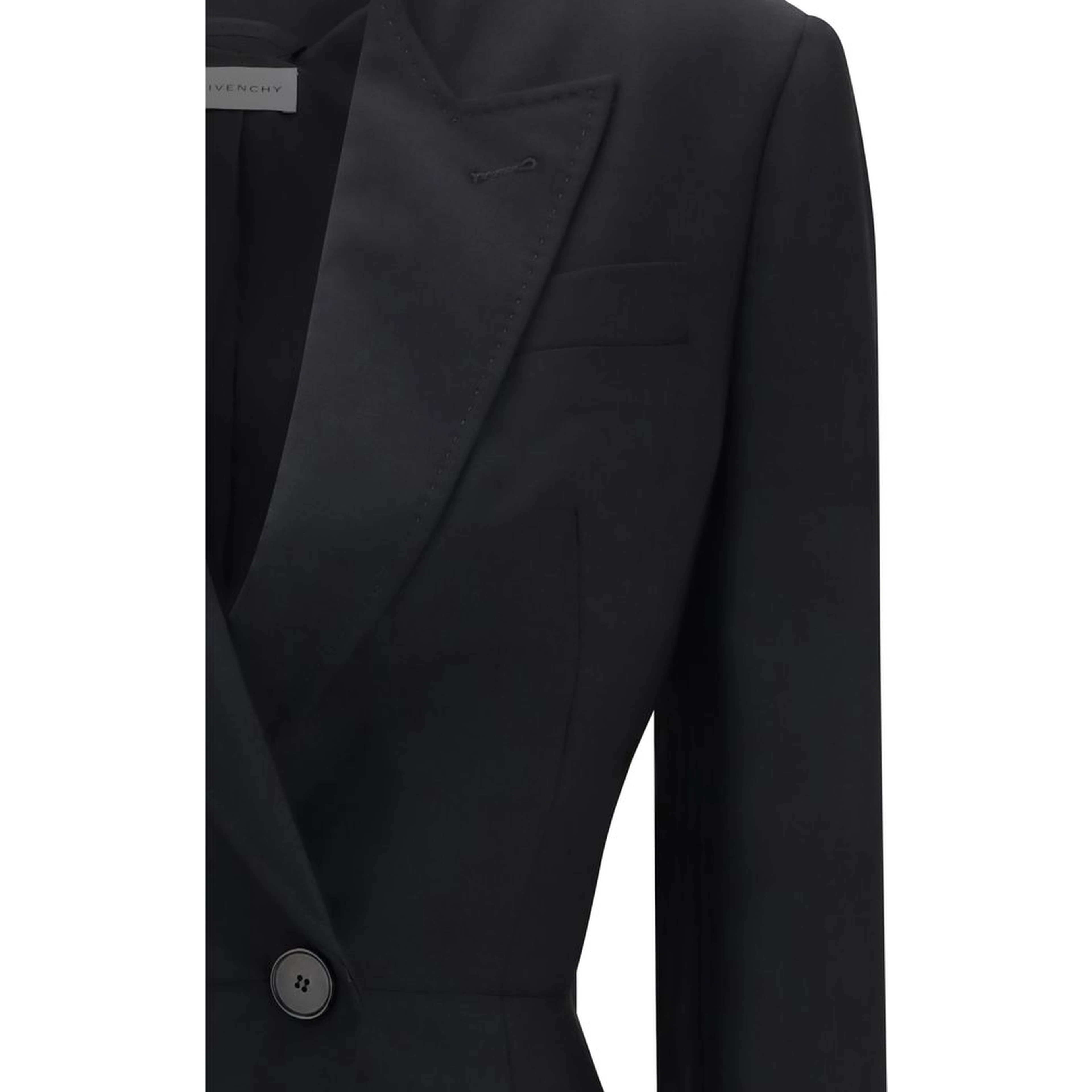 Black Wool Oves Aries Blazer