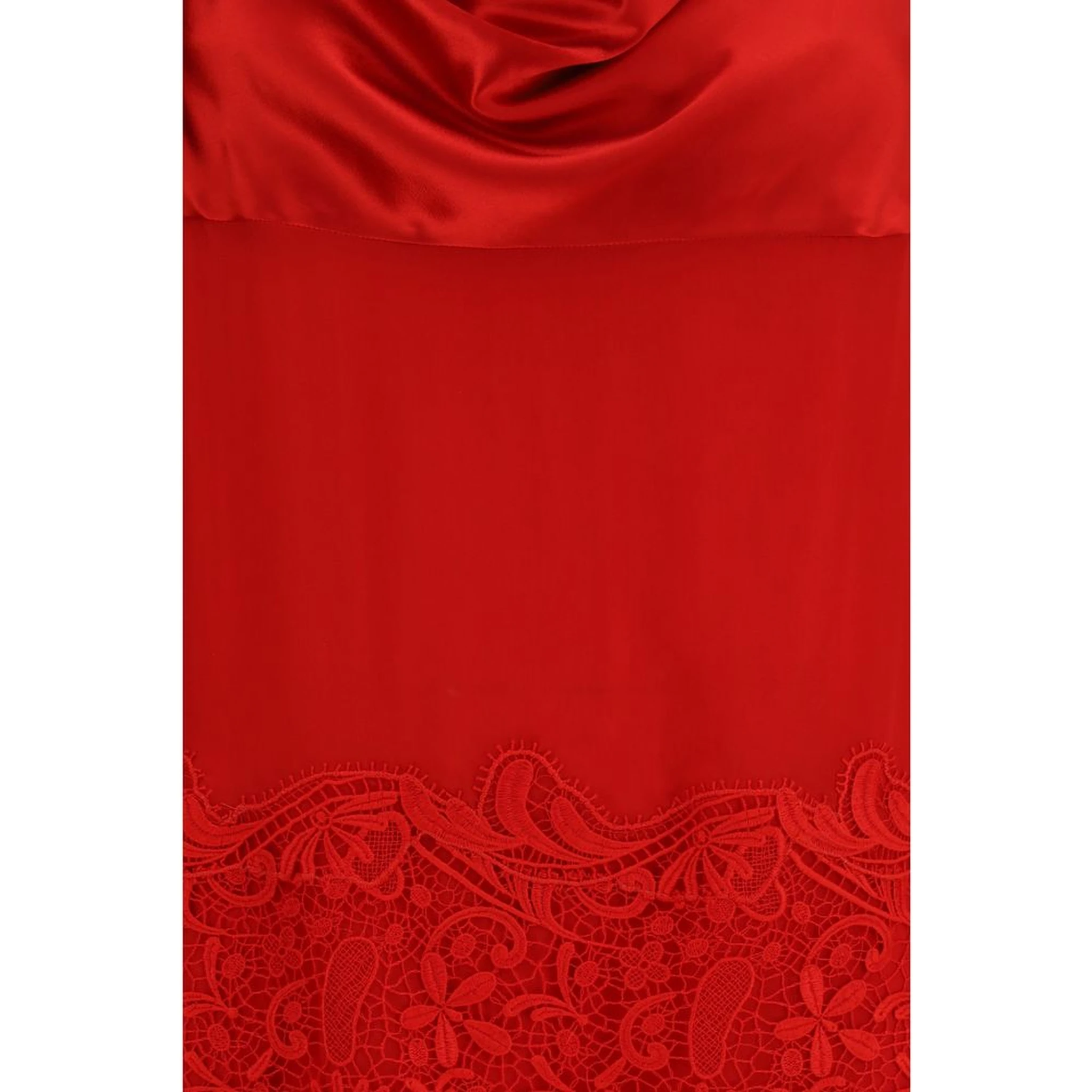 Multicolor Silk Cocktail Dress
