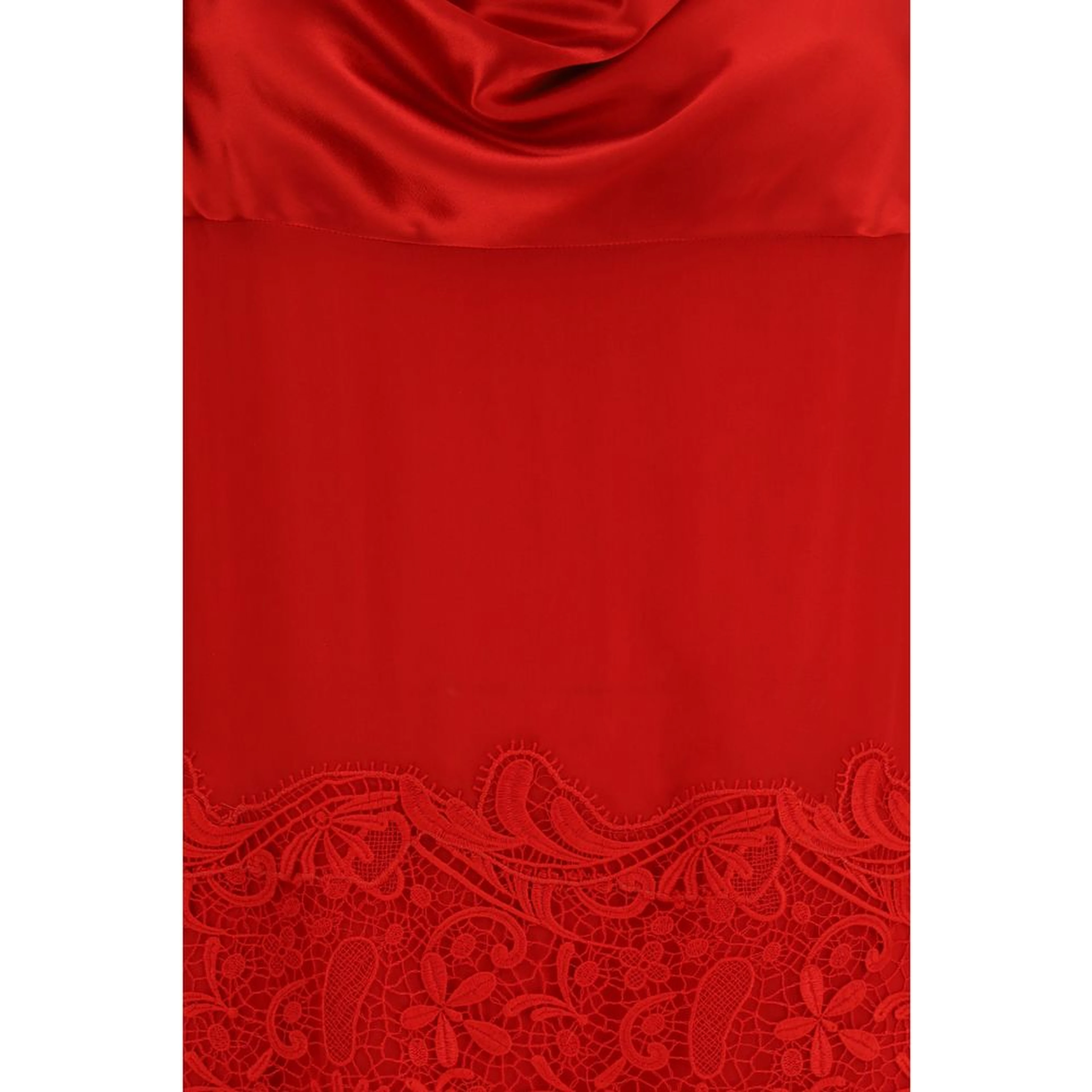 Multicolor Silk Cocktail Dress