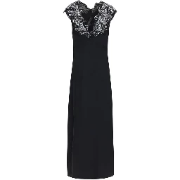 Black Silk Cocktail Dress