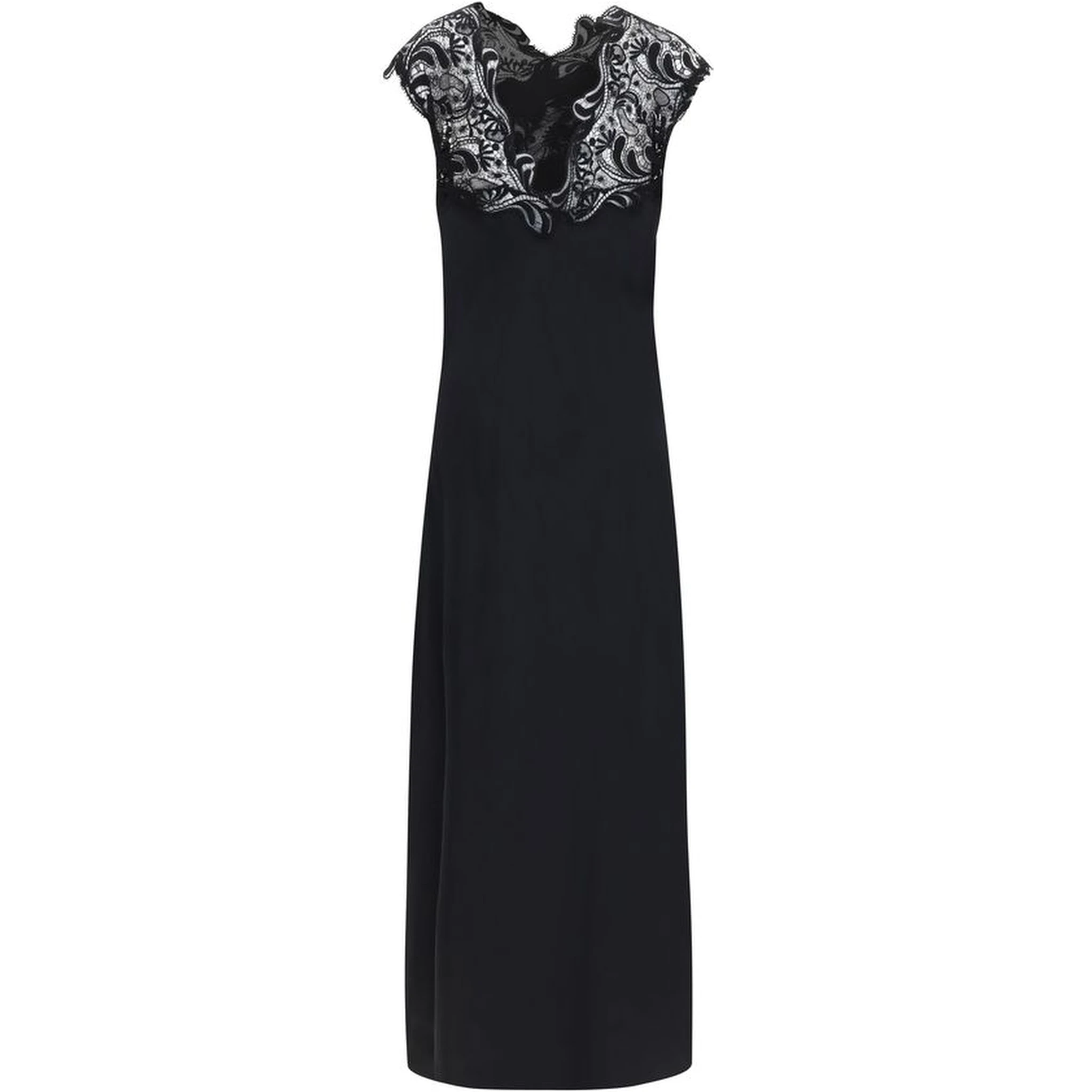 Black Silk Cocktail Dress