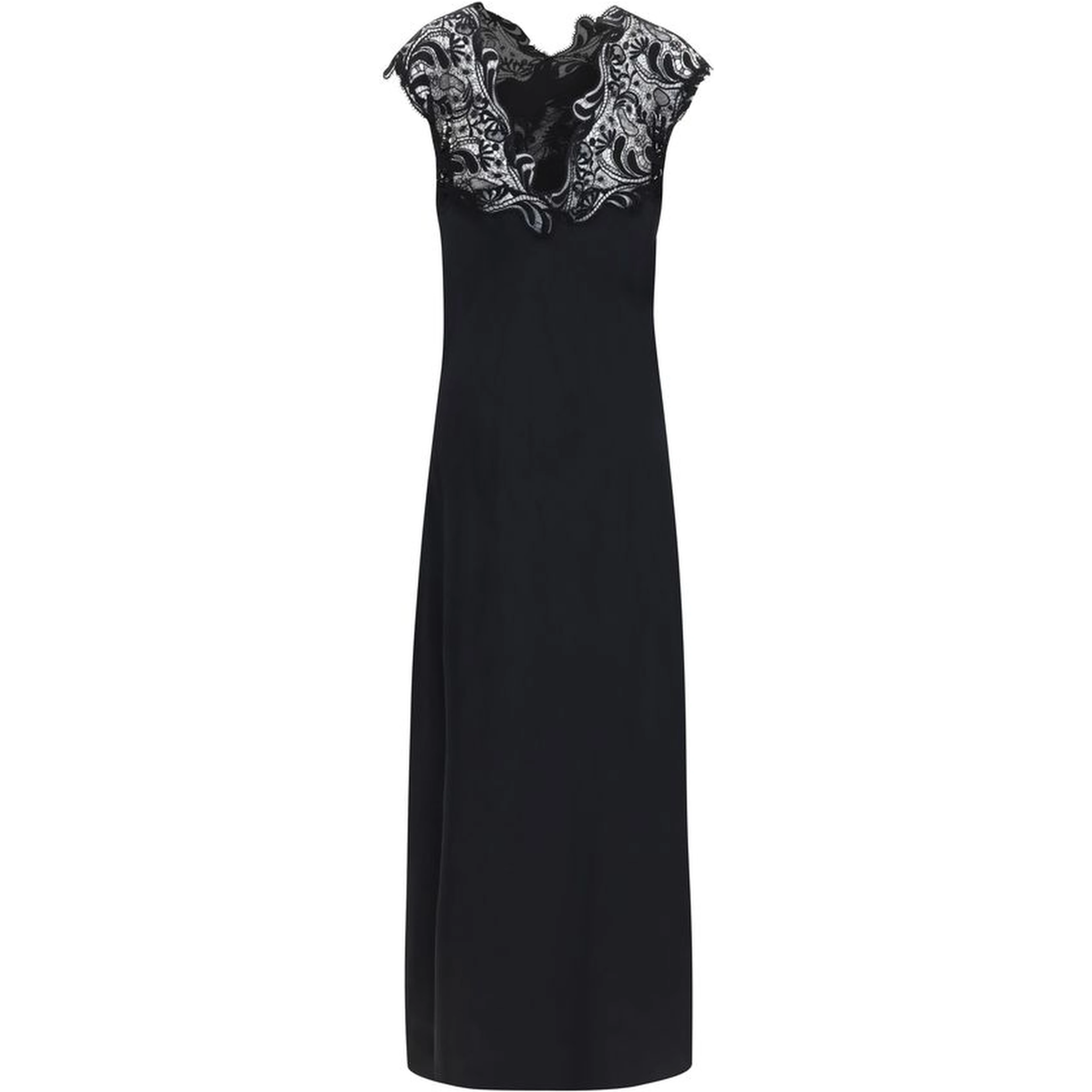 Black Silk Cocktail Dress